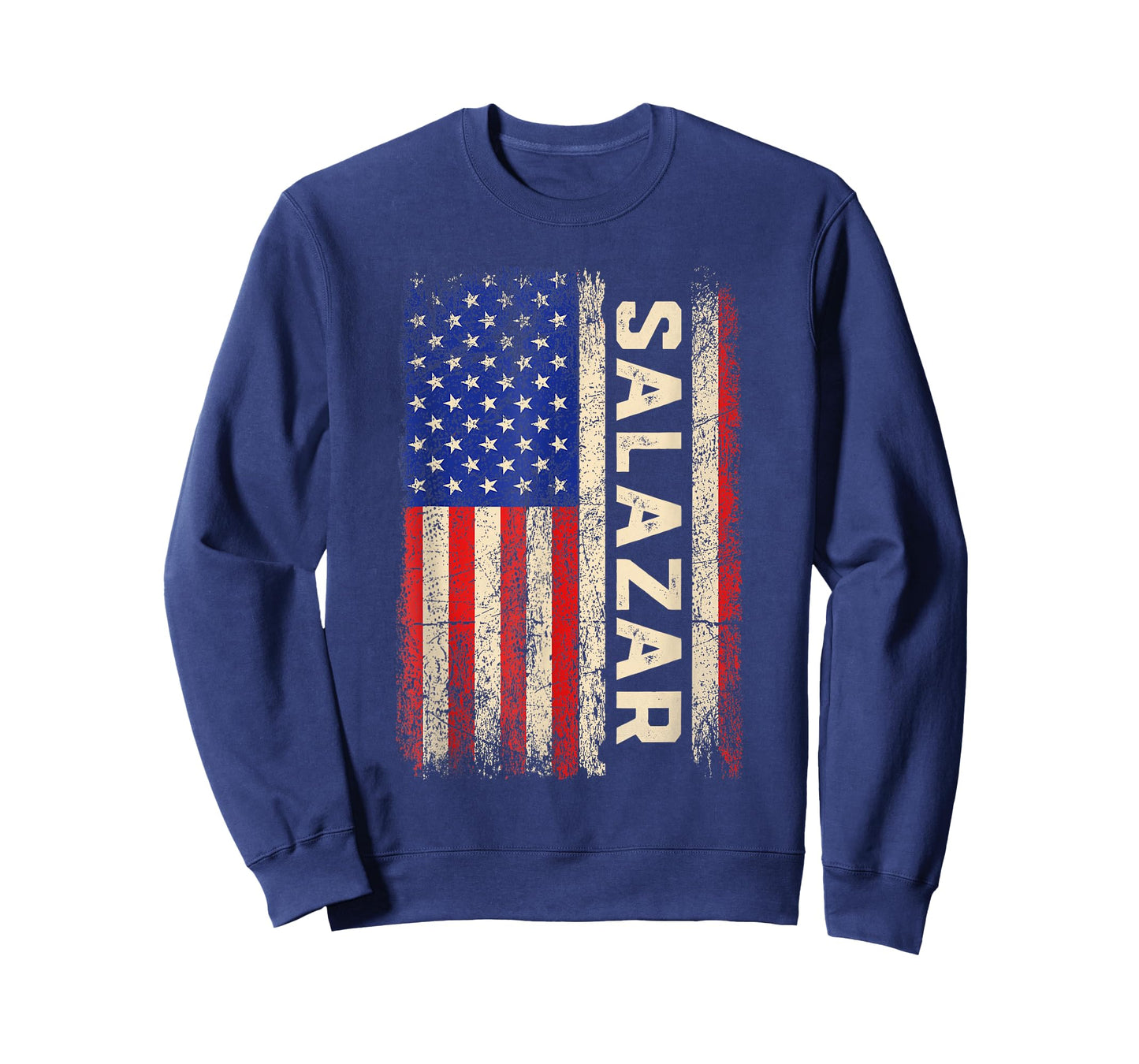 Salazar Last Name Shirt Salazar Name American Flag T-Shirt for Women Kids Men