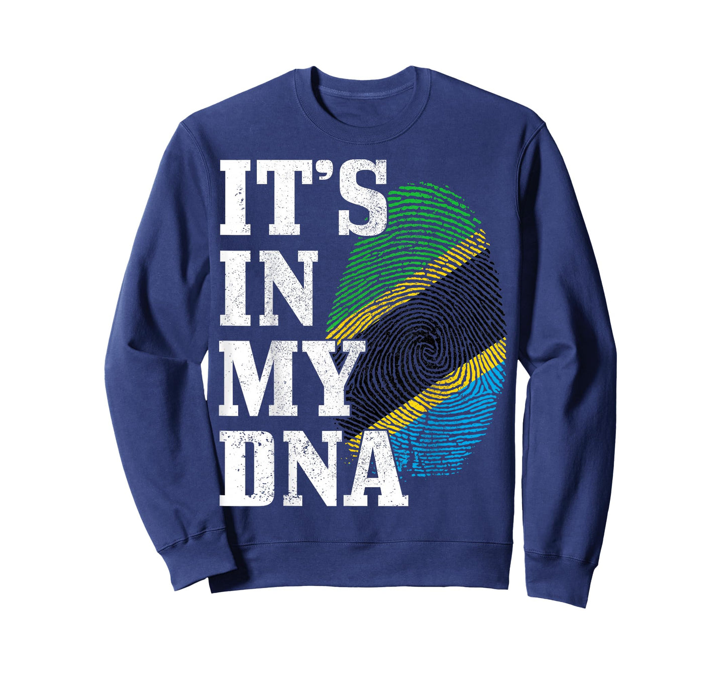 Tanzania It's In My DNA Tanzanian Flag Pride Roots T-Shirt