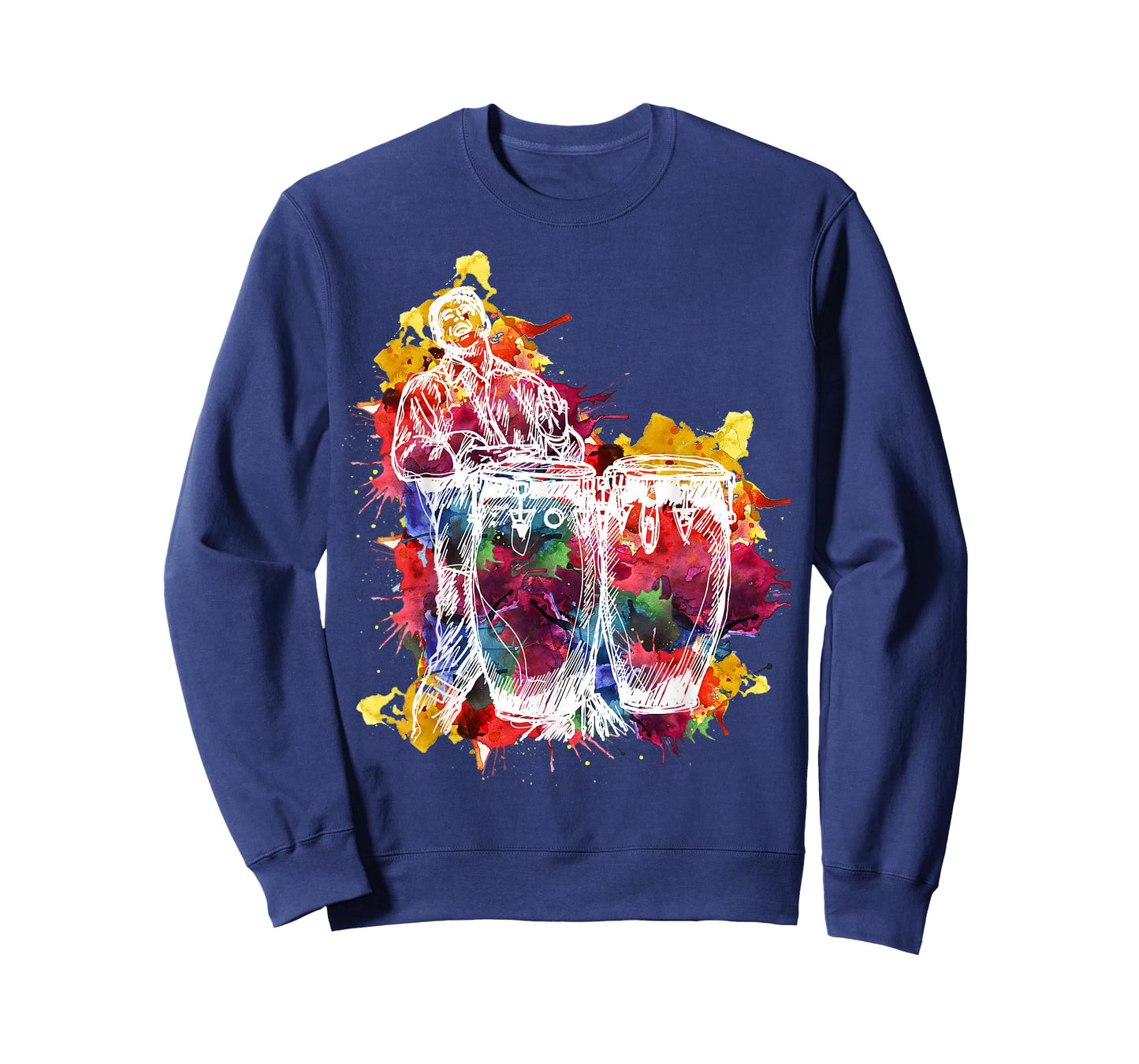 Conga Player Musician Gift Instrument Art T-Shirt