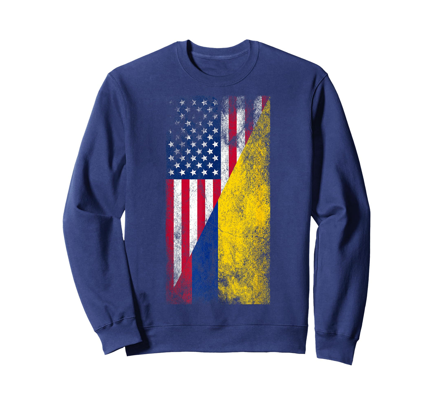USA & Colombia Flags - United States of America, Colombian T-Shirt