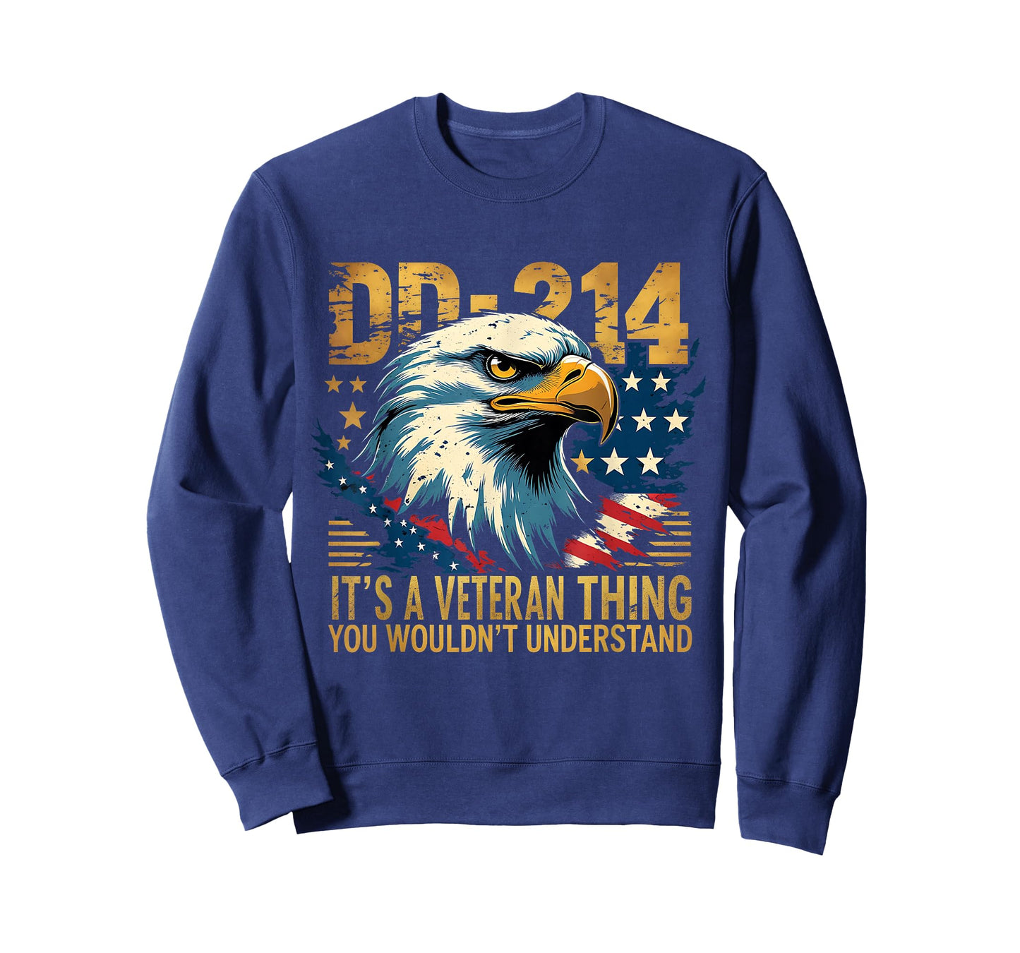 Proud Eagle Patriotic It’s A Veteran Thing T-Shirt