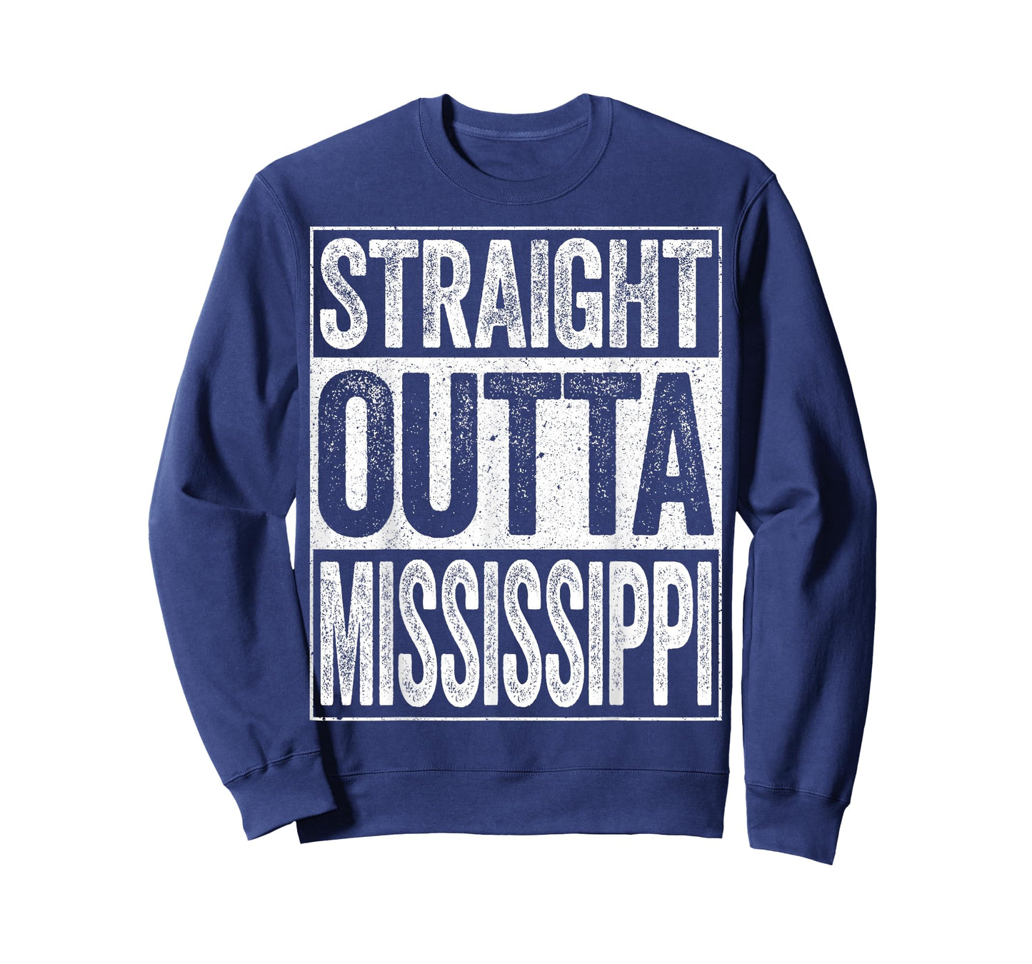 Straight Outta Mississippi Shirt Men Women Kids MS State T-Shirt