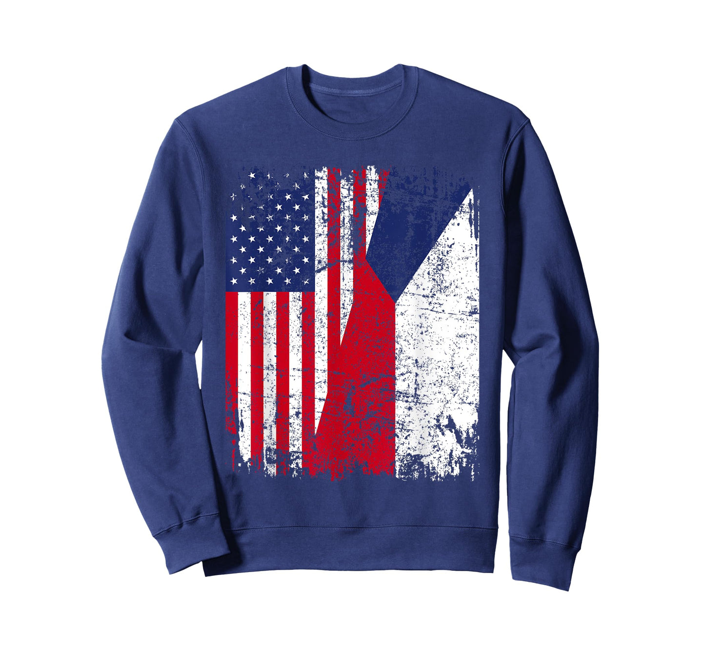 CZECH REPUBLIC American Flag | Men Women Kids | CZECH T-Shirt