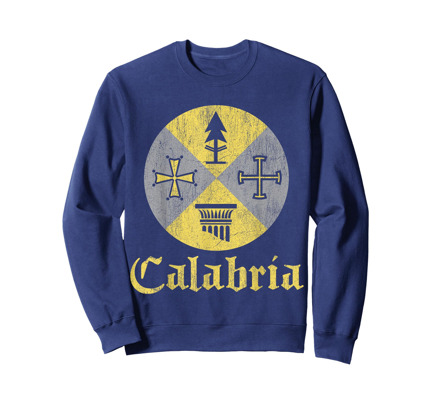 Proud Italian Calabrese T-Shirt Calabria Italy Flag T-Shirt