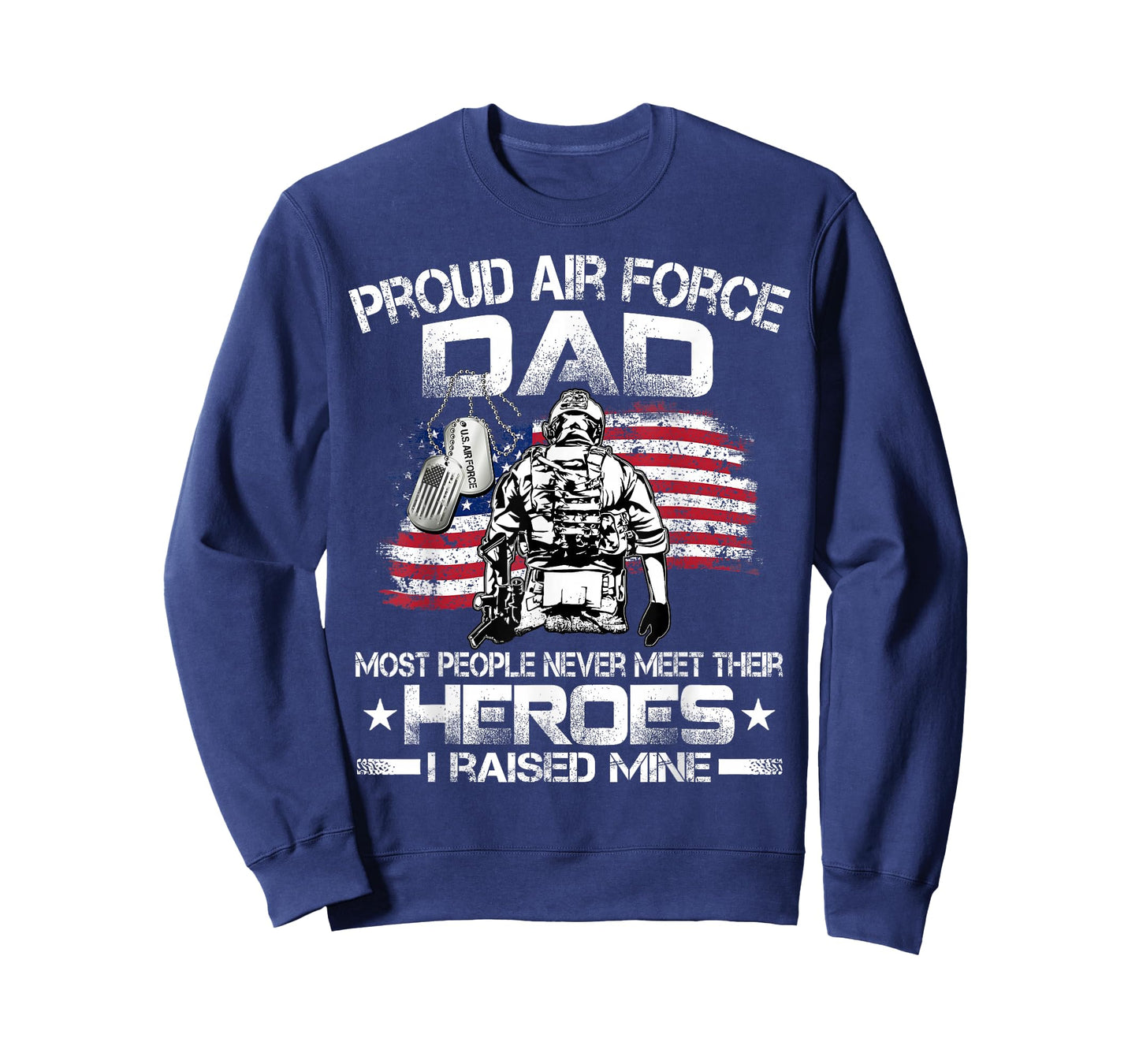 Proud Air Force Dad Pride Military Family US Air Force T-Shirt