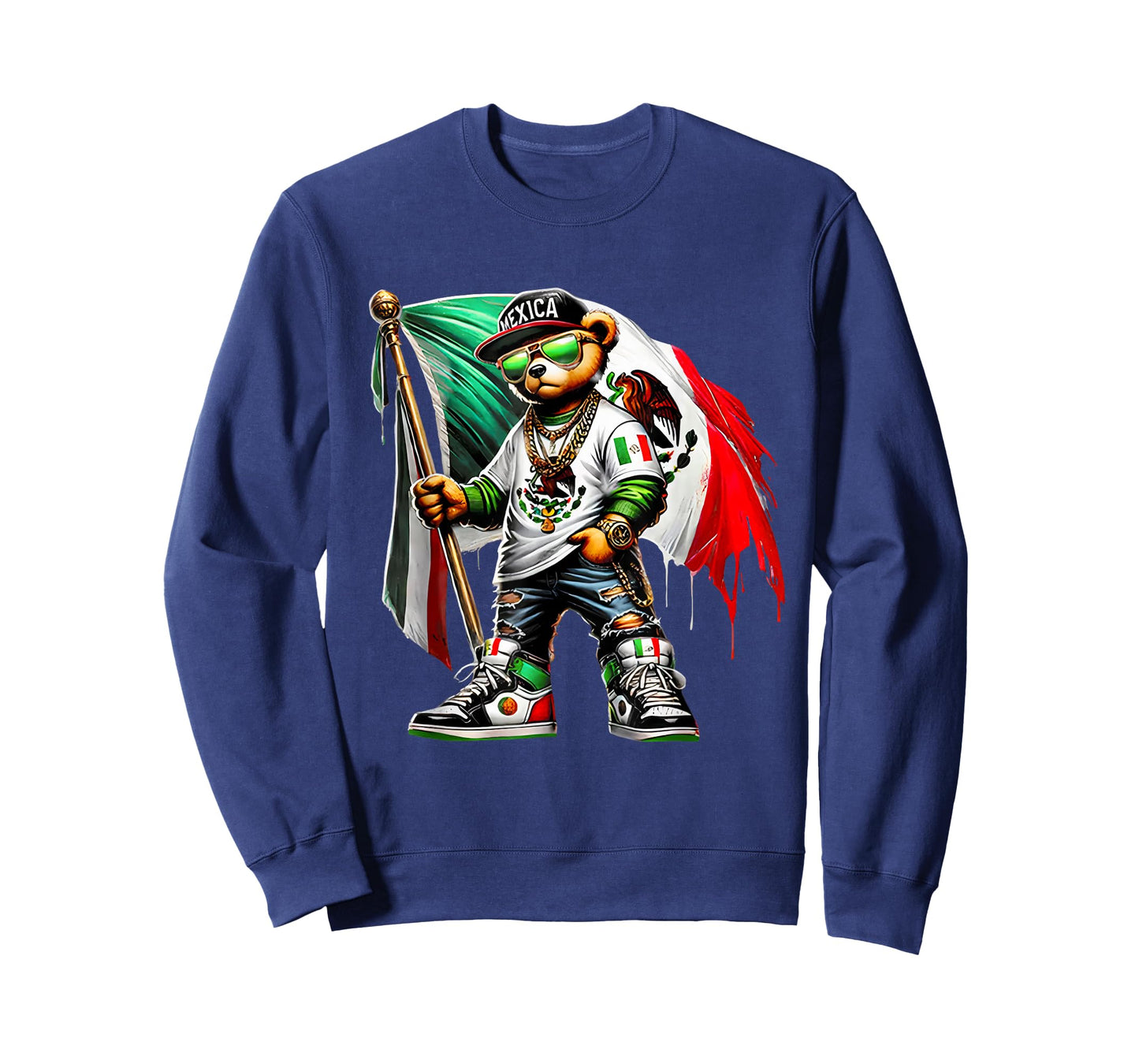 Mexican Bear Flag Swag Style T-Shirt