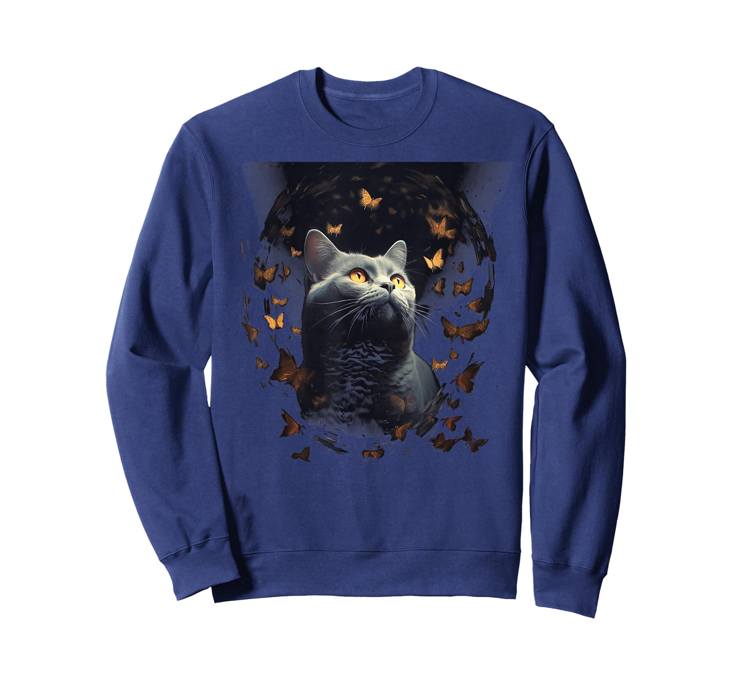 Chartreux Cat Eyes Kitty Kitten Cat Artwork Cat Face T-Shirt