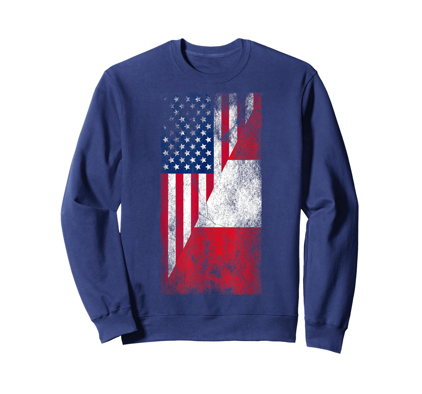 USA & Peru Flags - United States of America, Peruvian T-Shirt