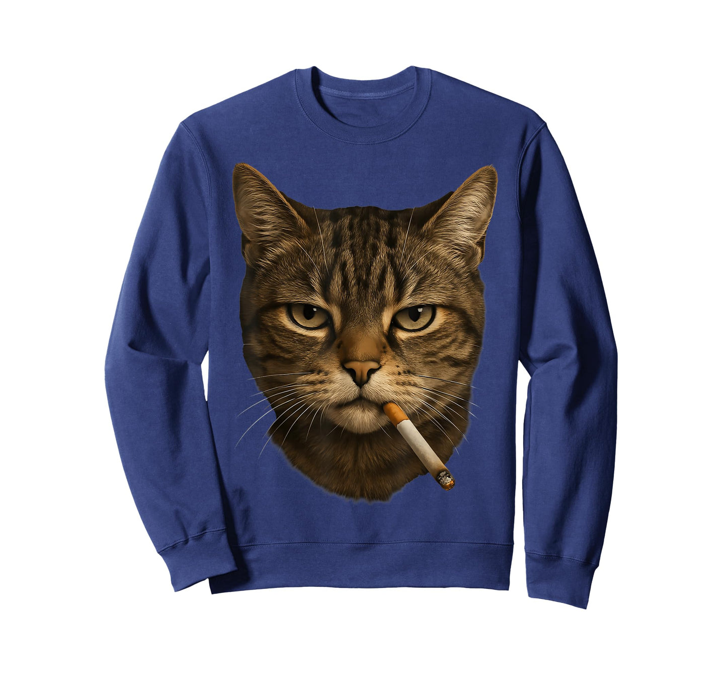 Funny Smoking Cat Cigarette Kitty Gen Z Meme Cat Lover 2025 T-Shirt