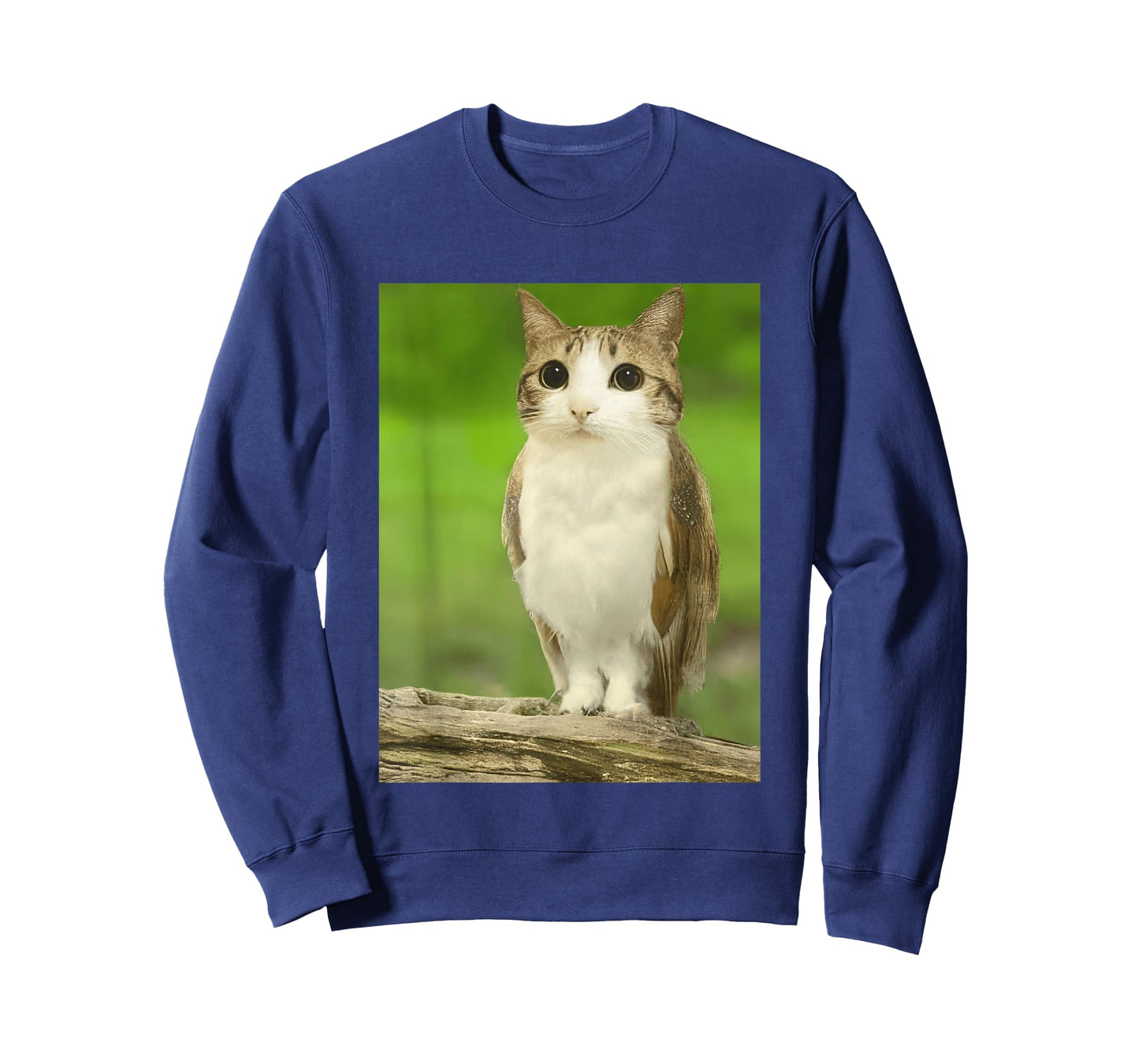 Cat Owl Funny Cursed Internet Trendy Meme MEOWL T-Shirt