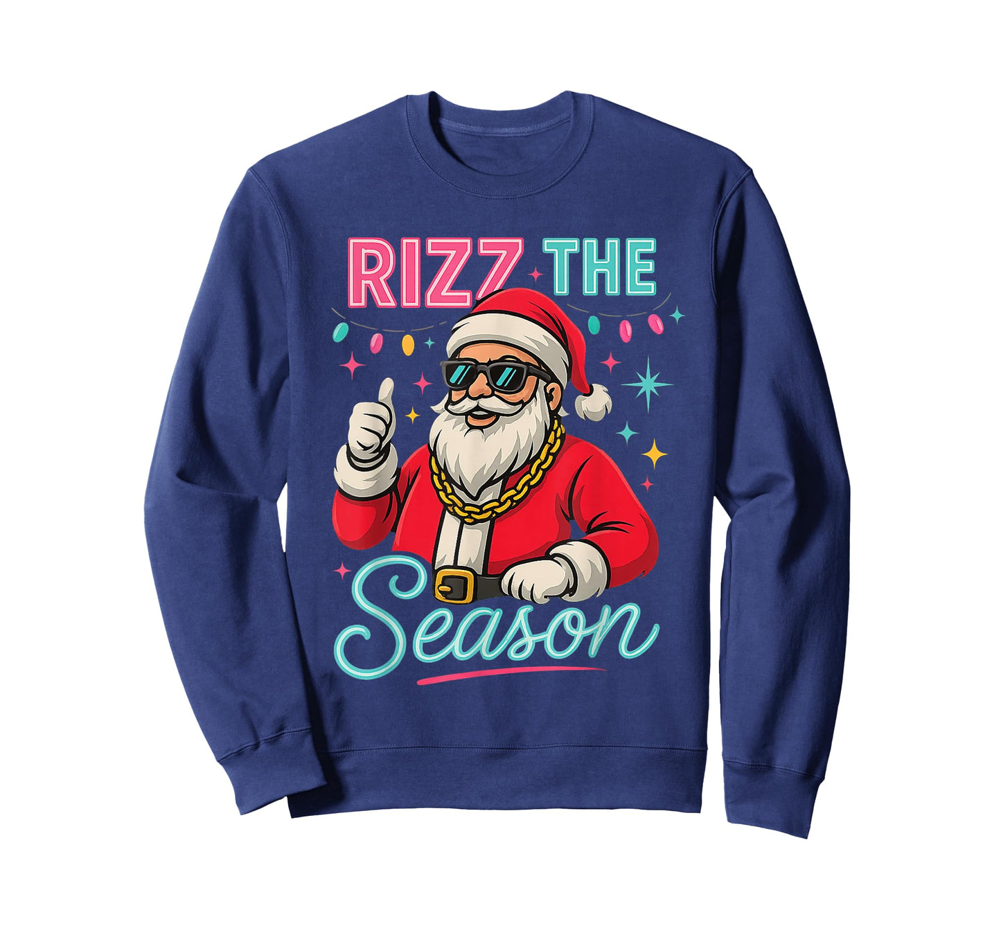 Skibidi Rizzmas Christmas Rizz Santa Claus Rizz The Season T-Shirt