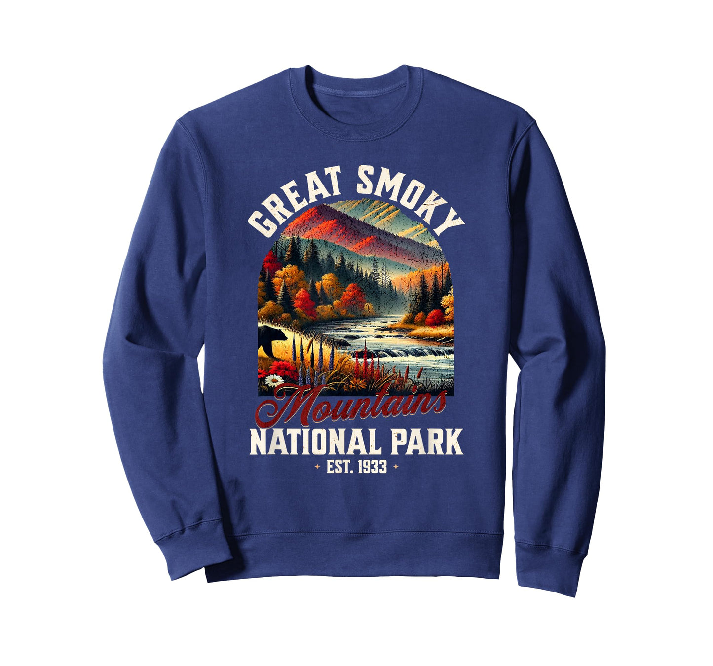 Retro Great Smoky Mountains National Park | Vintage USA T-Shirt