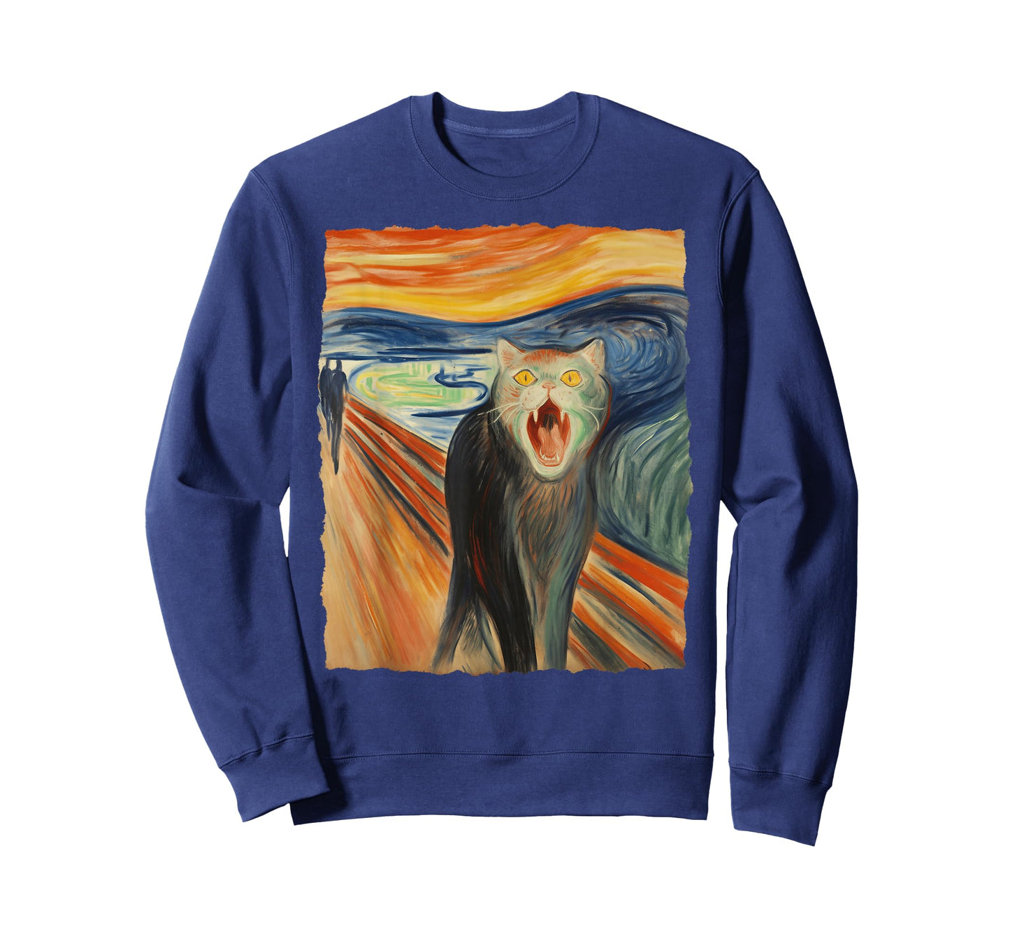 The Scream Cat – Fine Art Painting Funny Kitty Lover T-Shirt