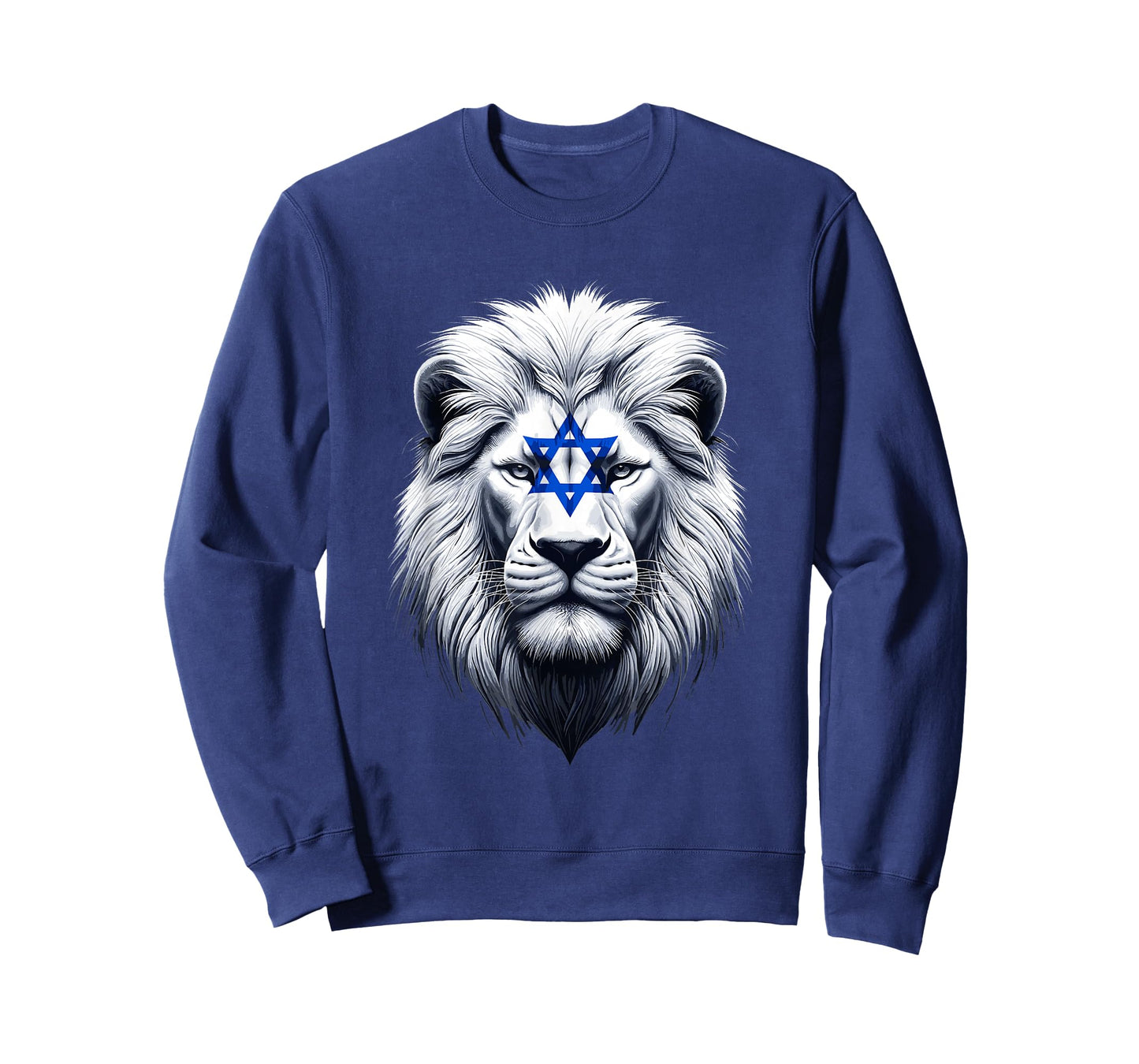 Jewish Israel Flag Lion David Star Yisrael Proud Israelites T-Shirt