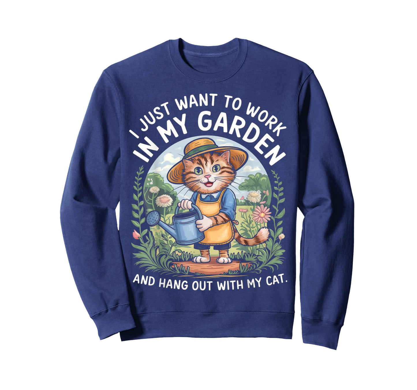 Gardening Cat Lover Gardener Garden Pet Plants Cats Women T-Shirt