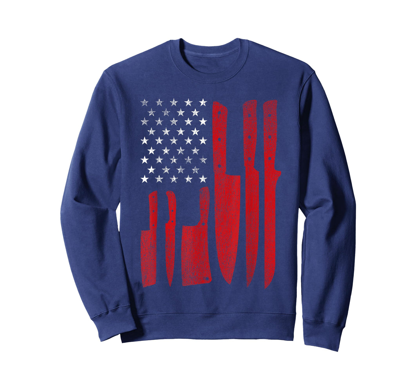 American Flag USA - Butcher Butchery Slaughterer T-Shirt