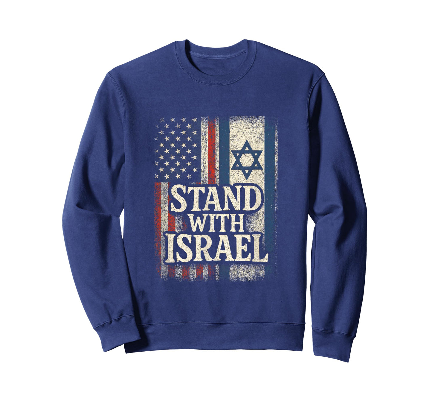 Israeli American Flag Pride Israel Usa T-Shirt