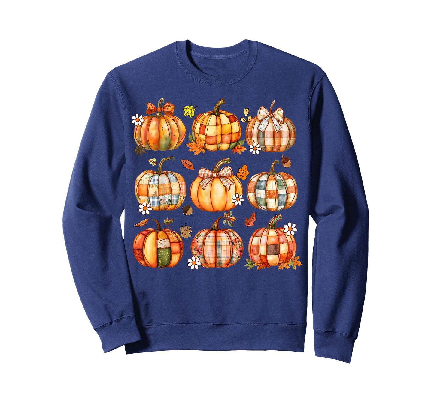 Coquette Bow Pumpkin Thanksgiving Fall Girl Women T-Shirt