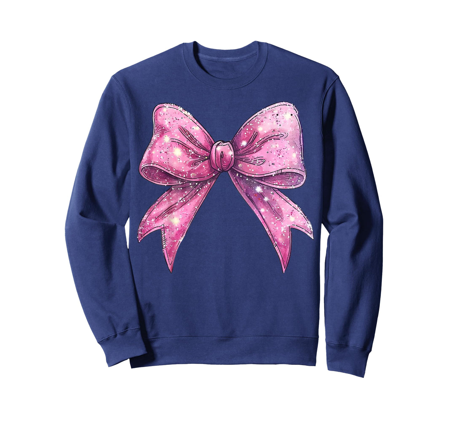 Cute Pink Bow Coquette Aesthetic Bow Print Bow T-Shirt