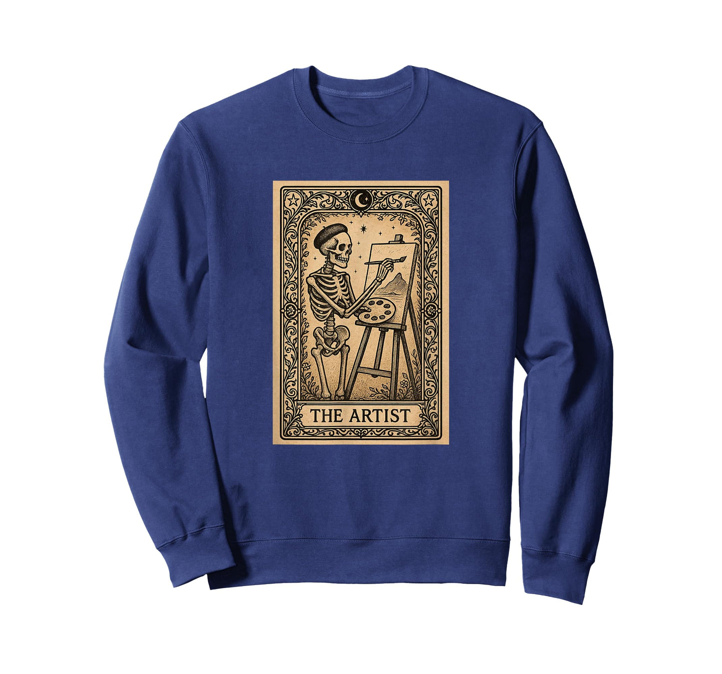 The Artist Tarot Card - Paint Painter Spooky Gothic Witchy T-Shirt
