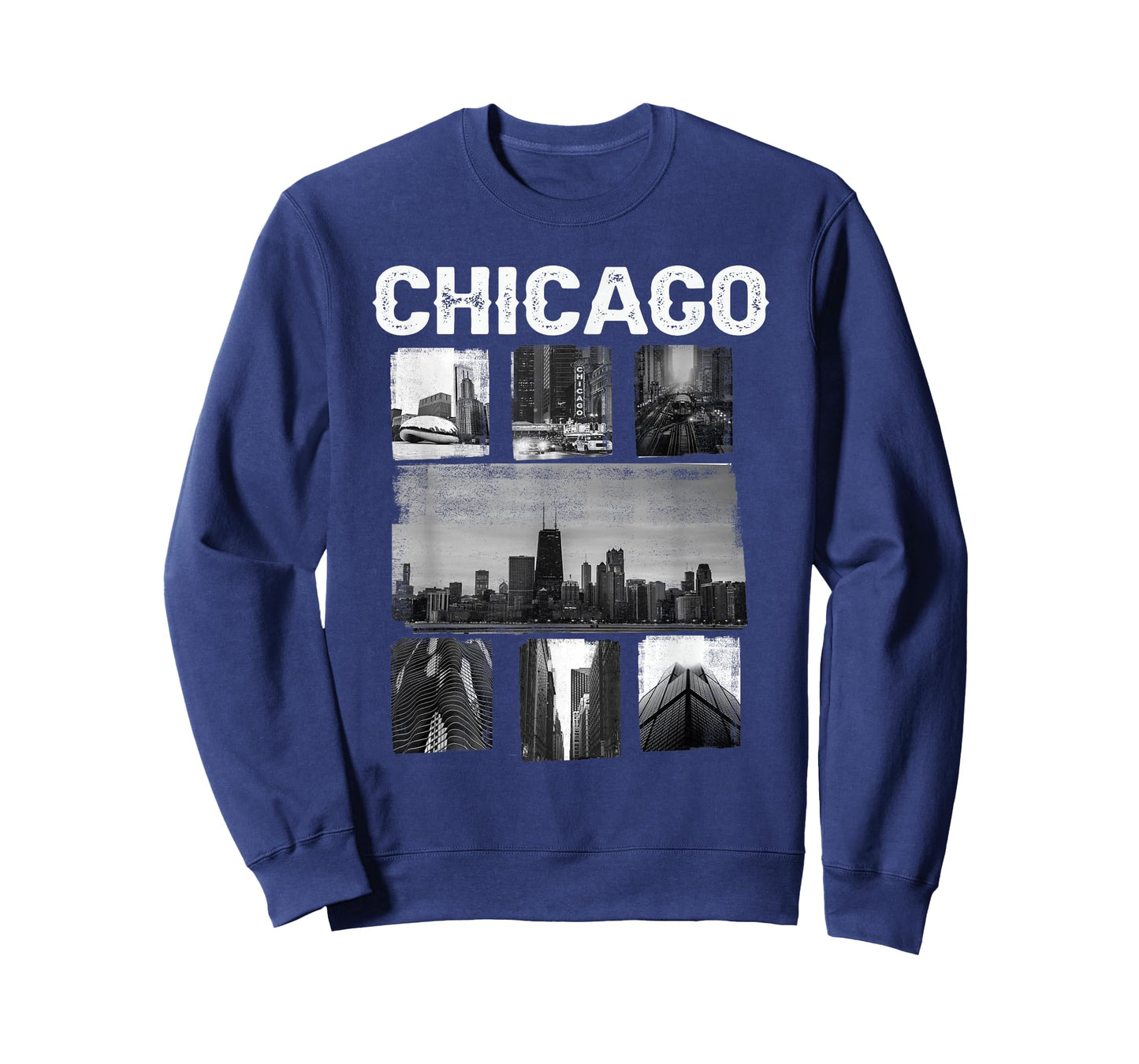 Illinois Chicago Skyline Chi Town T-Shirt