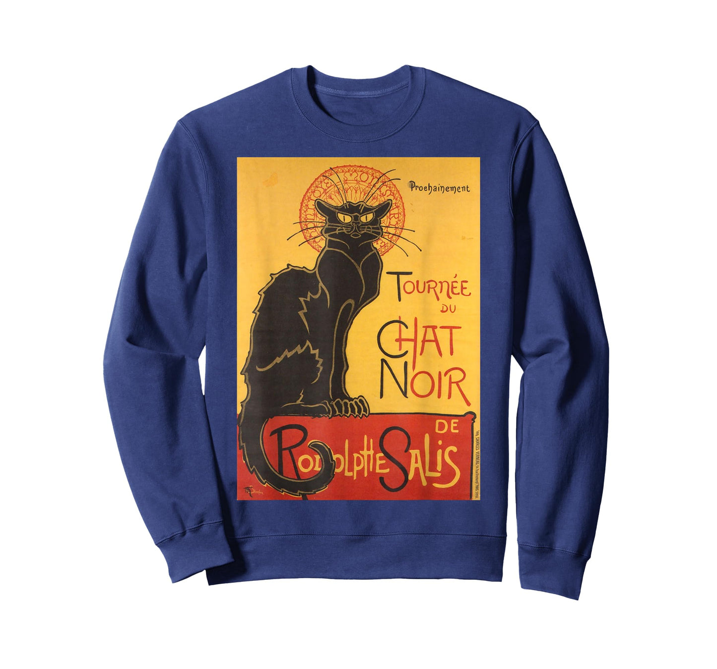 Le Chat Noir The Black Cat by Steinlen T Shirt T-Shirt