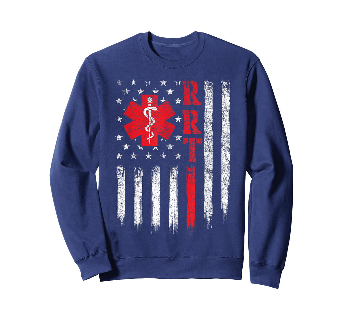 USA American Flag Respiratory Therapist Therapy T-Shirt