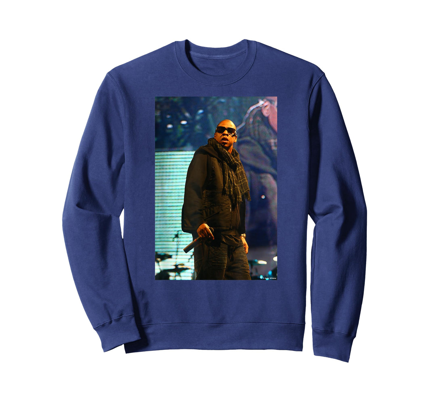 Jay-Z Hip Hop at Glastonbury 2008 by Andy Willsher T-Shirt