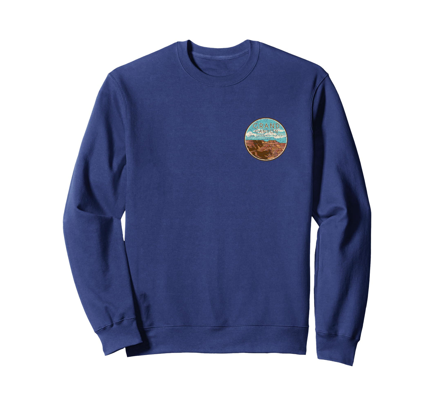 Grand Canyon National Park Retro Long Sleeve T-Shirt