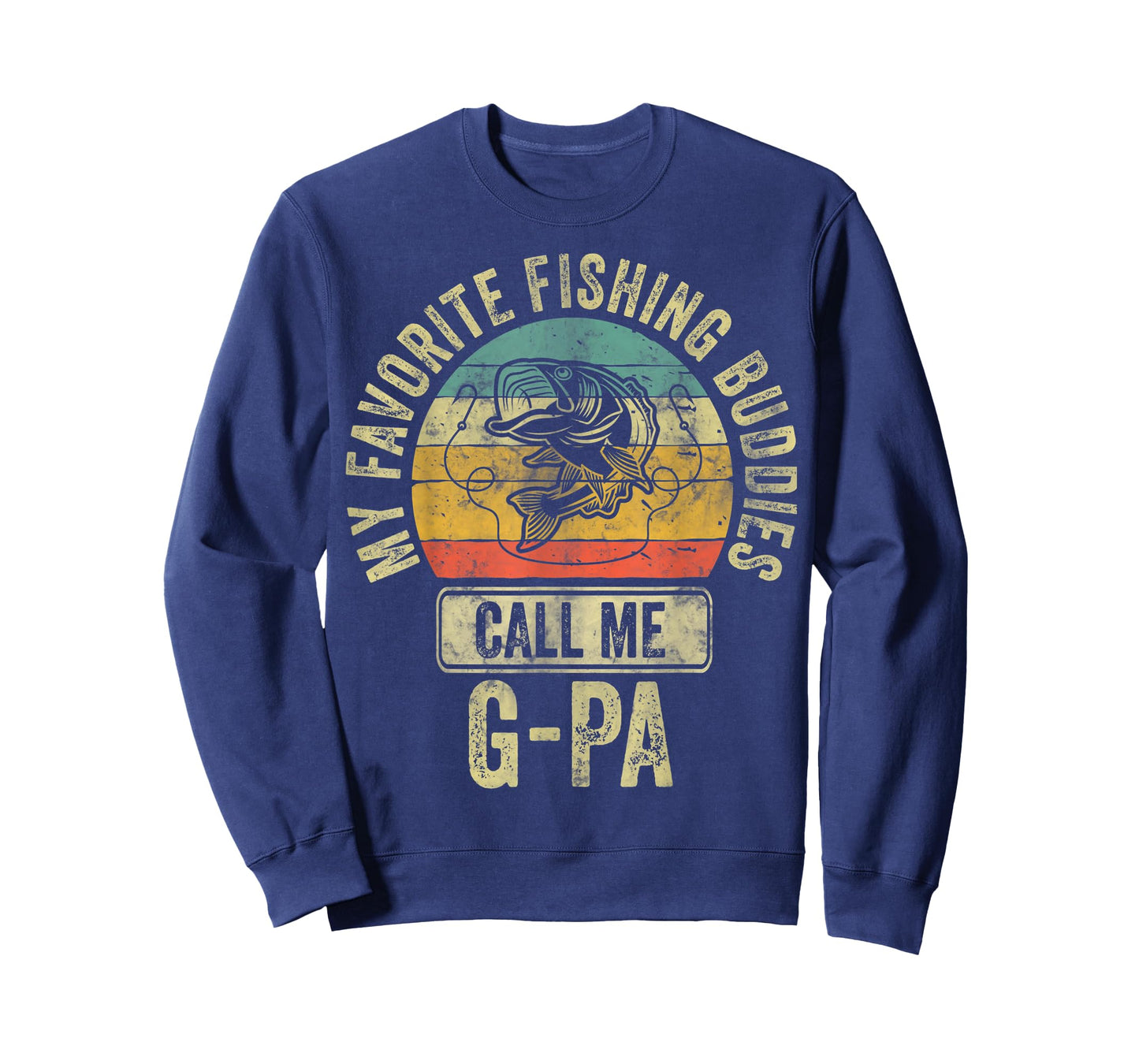 Mens My Favorite Fishing Buddies Call Me G-Pa Shirt Fisherman T-Shirt