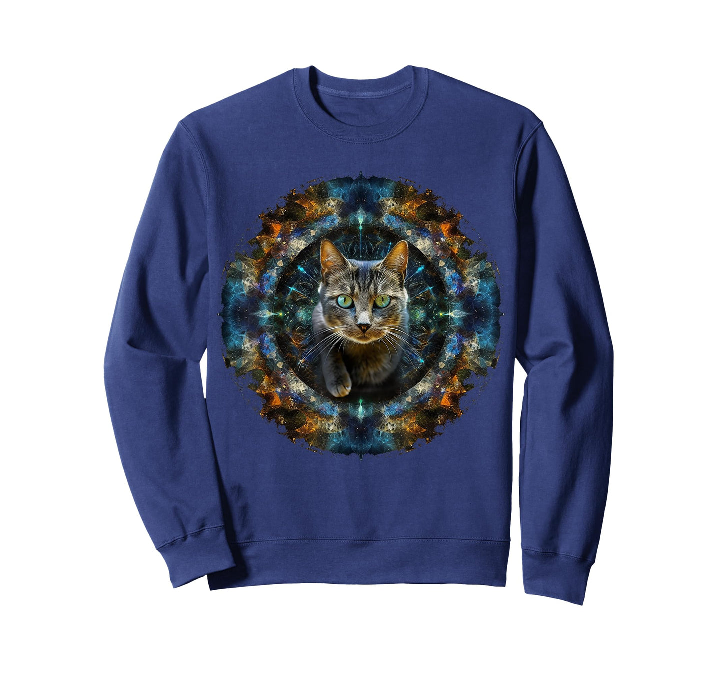 Cat Artwork Fantasy - Cat Motif Animal Cat T-Shirt for Men Women Kids