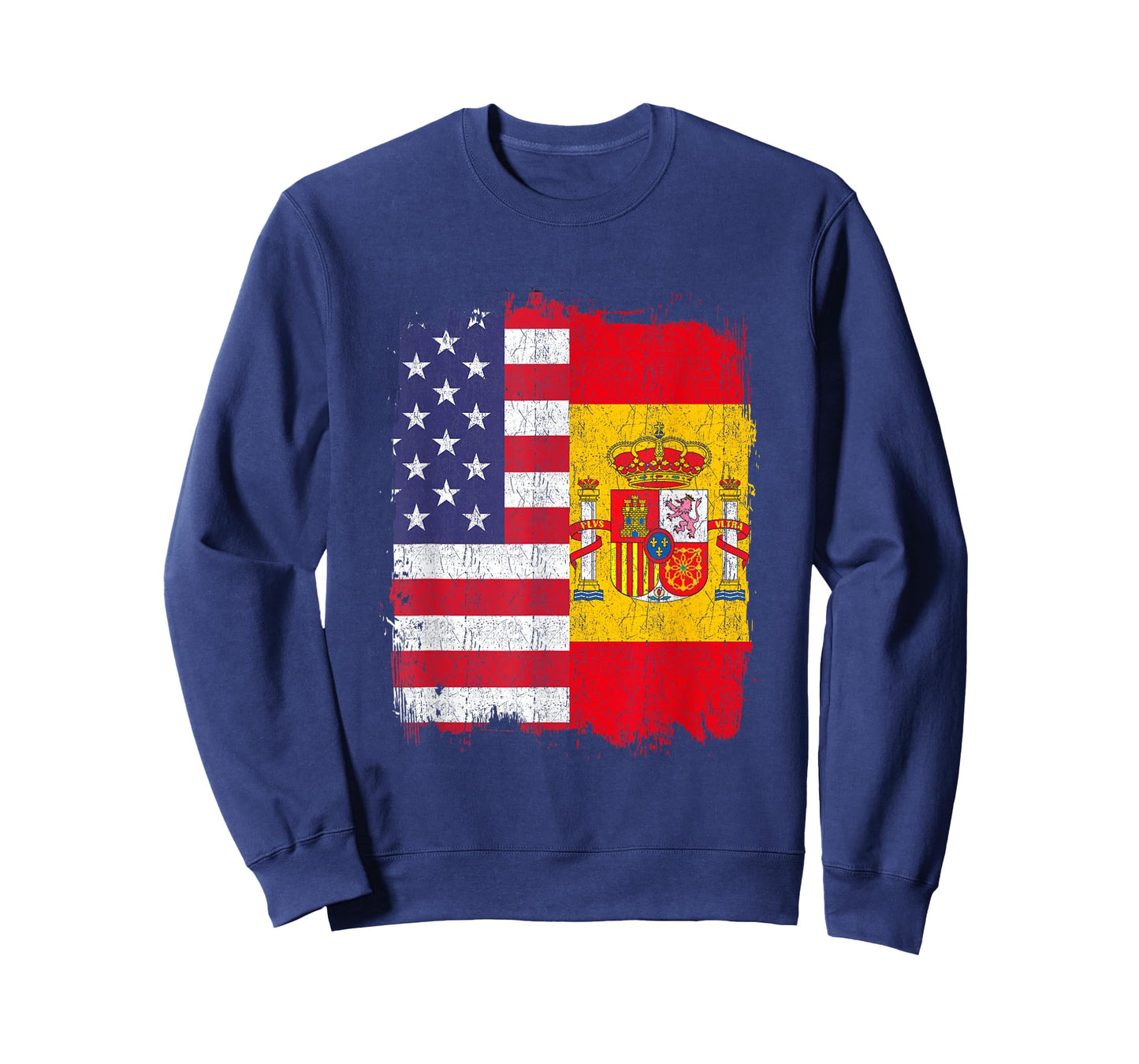 USA Spain Flag American Spanish T-Shirt