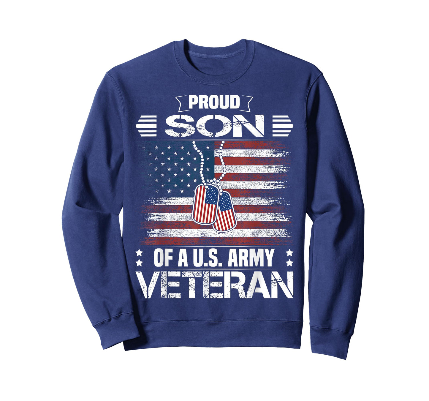Proud Son of A US Army Veteran Day Family Matching T-Shirt