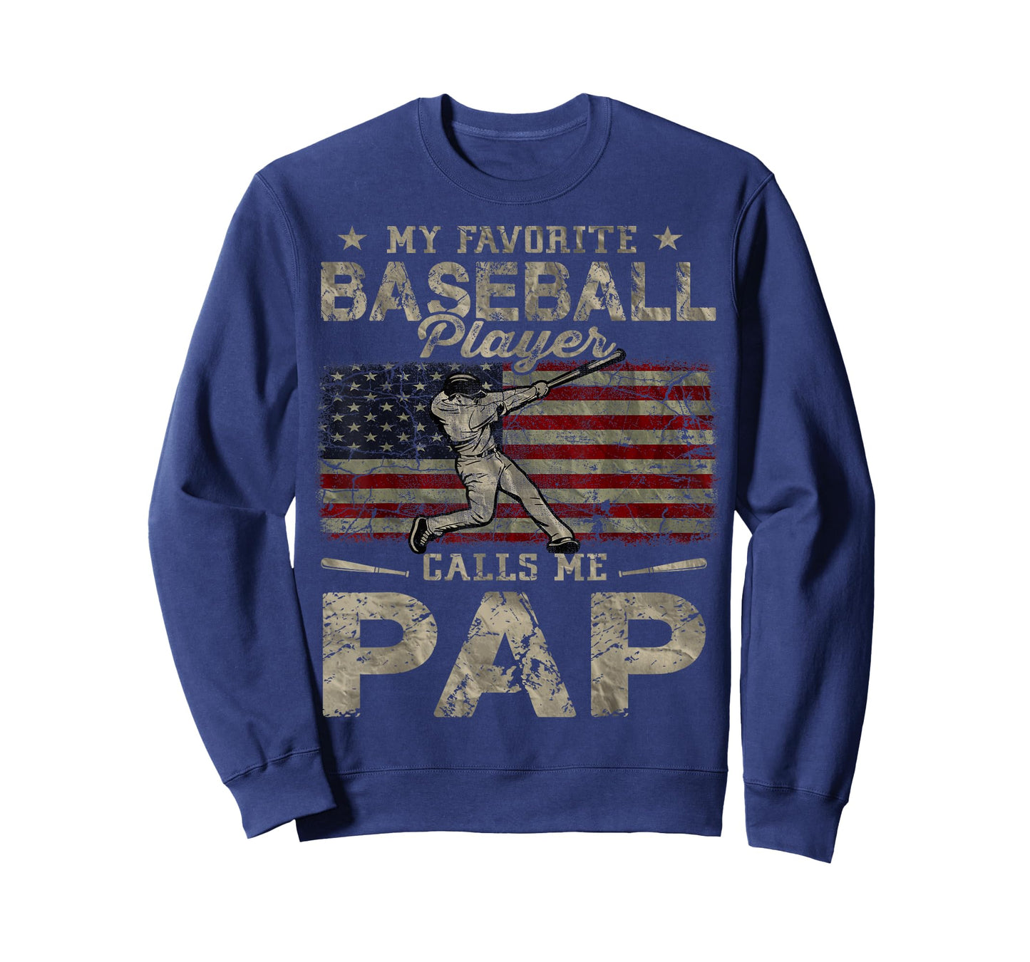 My Favorite Baseball Player Calls Me Pap Father's Day T-Shirt