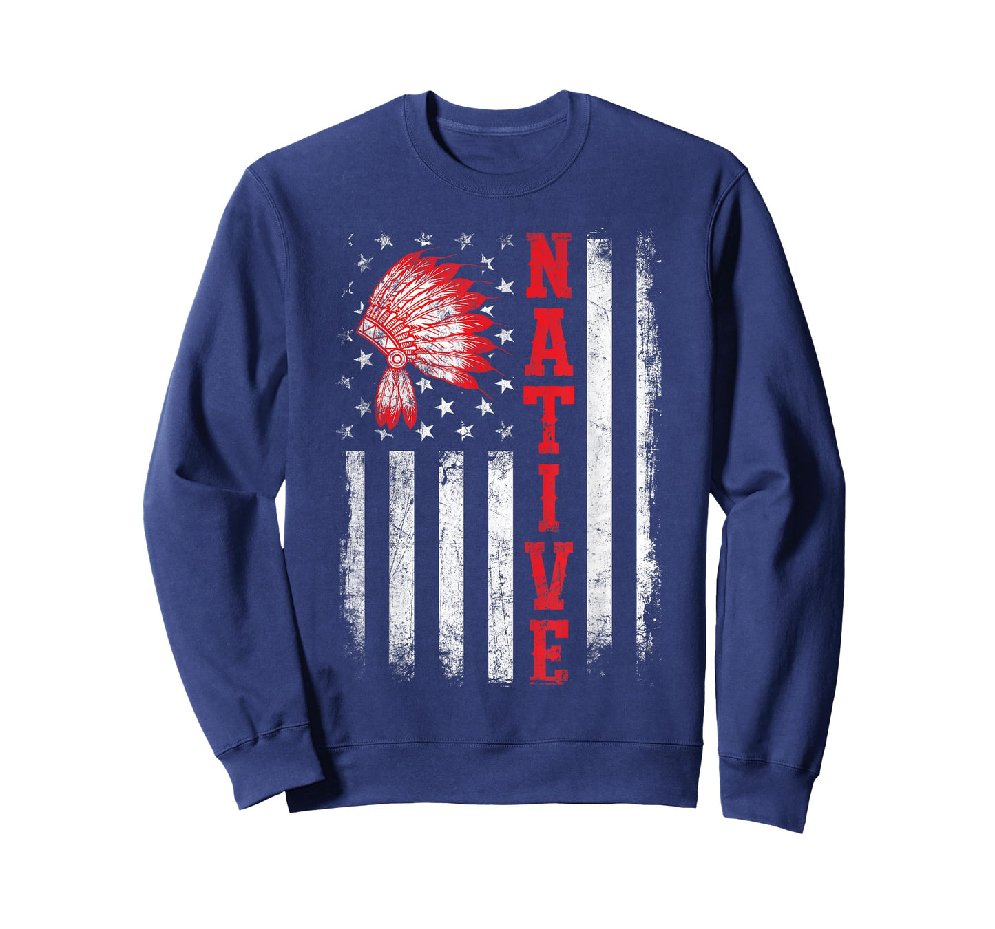 Native - American Day USA Flag Cherokee Indigenous People T-Shirt