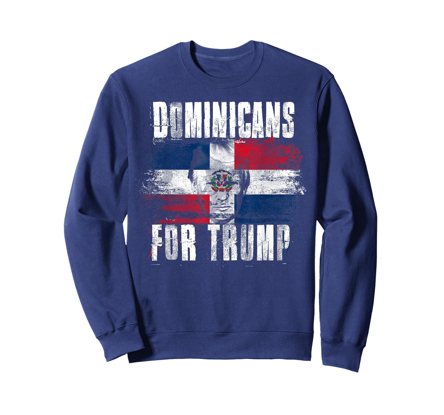 Dominicans For Trump American Dominican Republic Patriotic T-Shirt