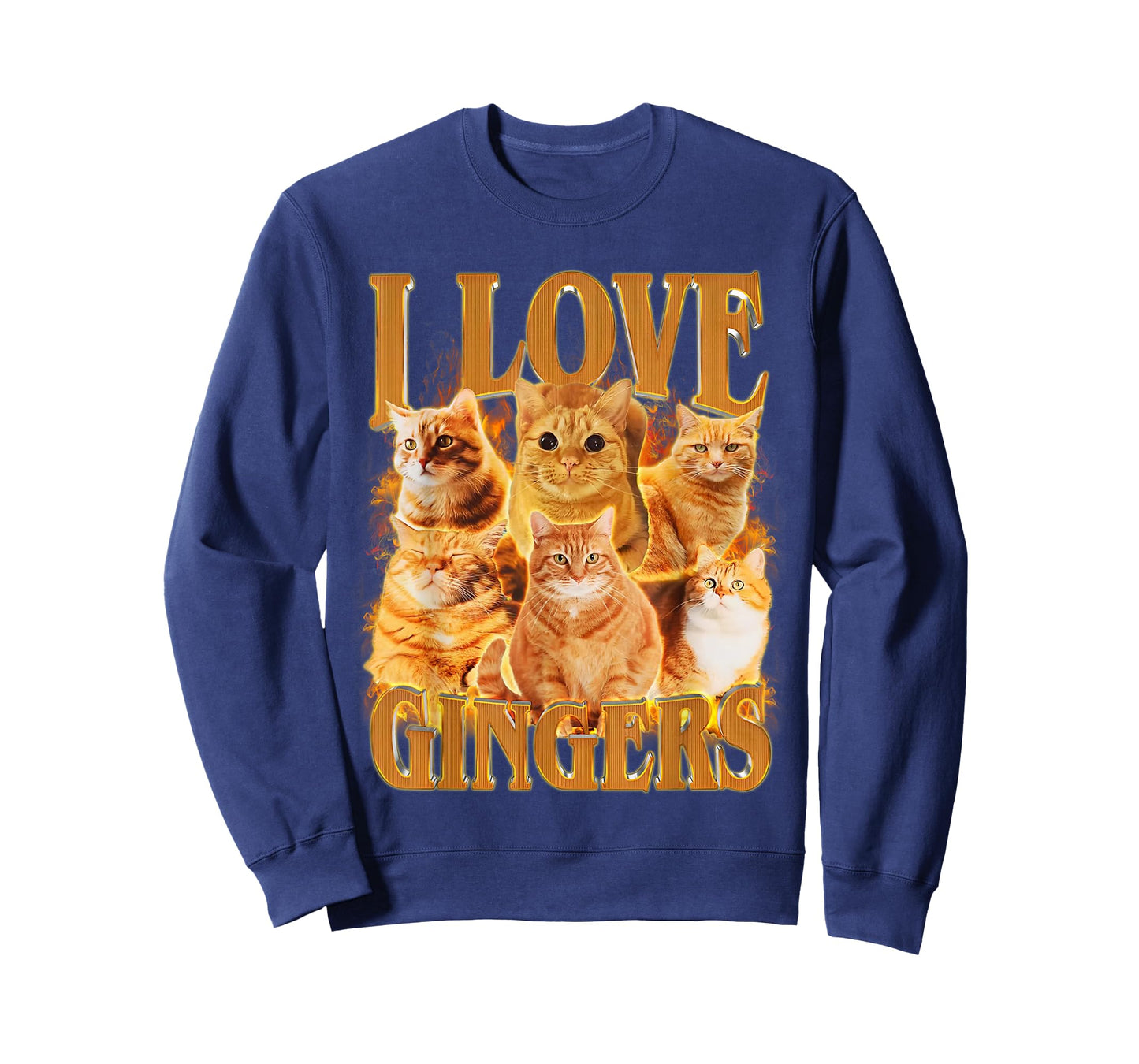 I Love Gingers Cat Funny Oddly Bootleg Specific Dank Meme T-Shirt