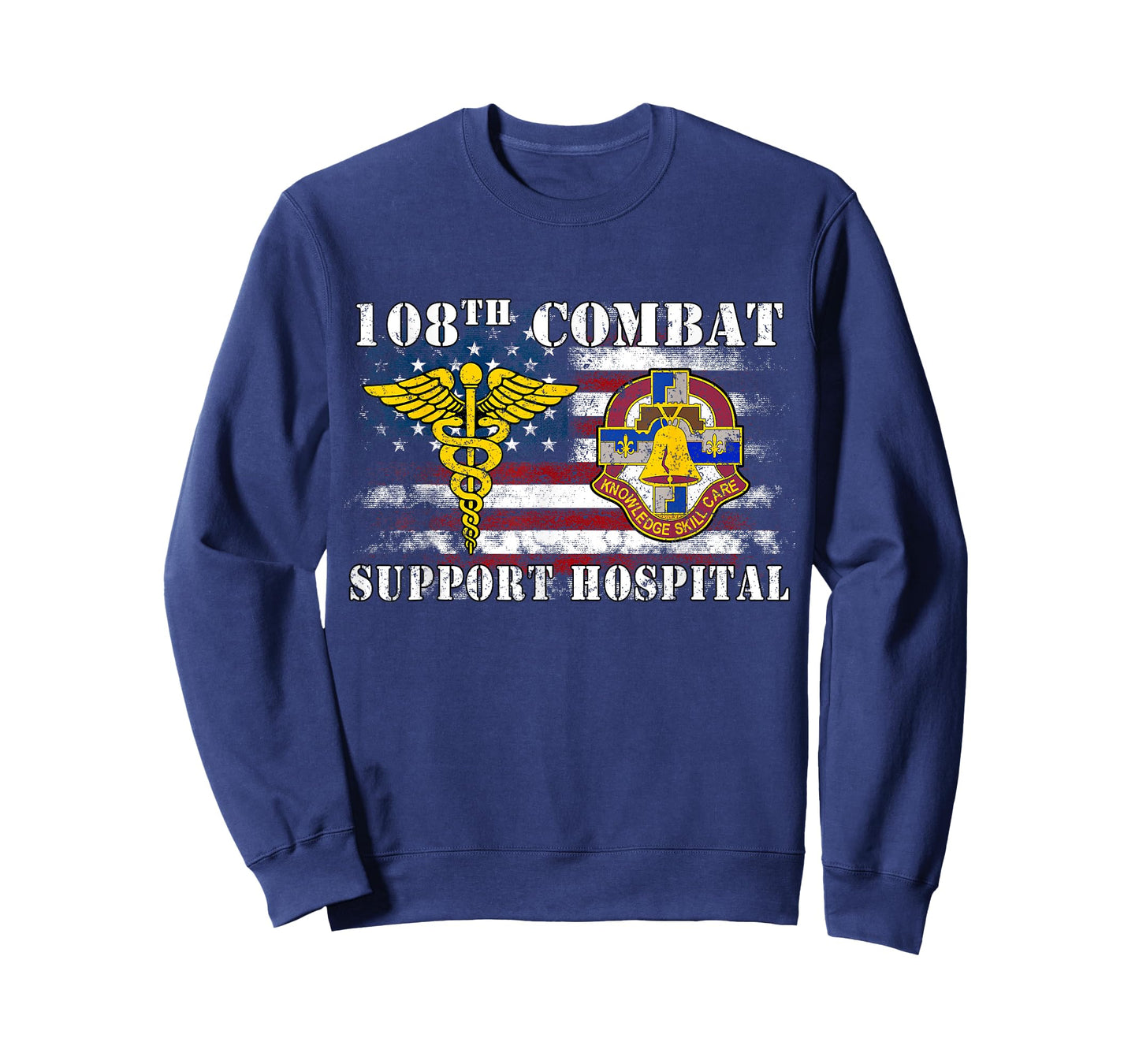 108th Combat Support Hospital Veterans Day Vintage Gifts T-Shirt