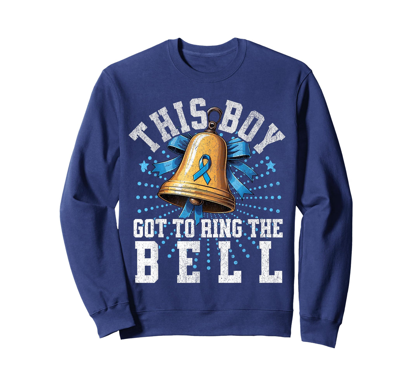 Cute Cancer Awareness Gift - This Boy Got To Ring The Bell T-Shirt
