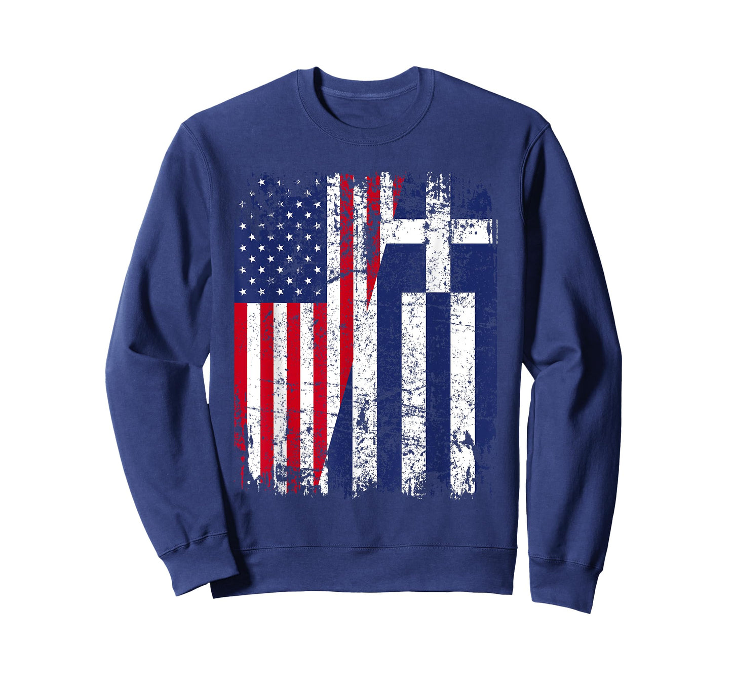GREEK American Flag | Men Women Kids | GREECE T-Shirt