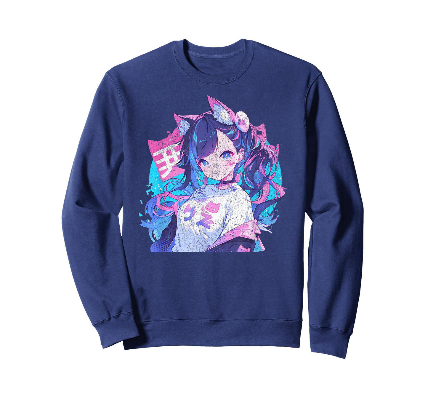 Anime Waifu Cute Cat Girl Manga Video Game Vtuber Sweet T-Shirt