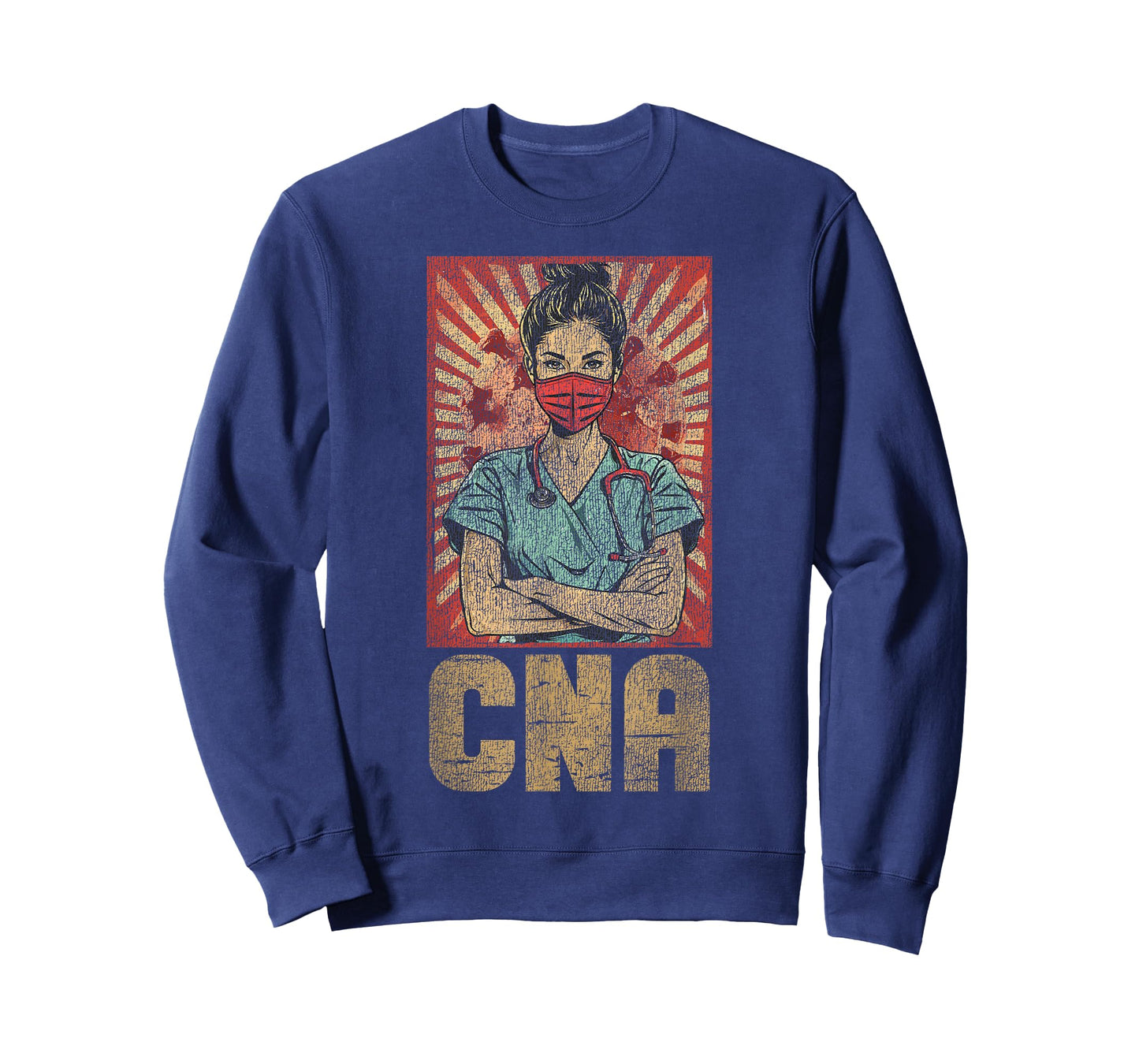 CNA Nurse Certified Nursing Assistant Retro Vintage Cna T-Shirt
