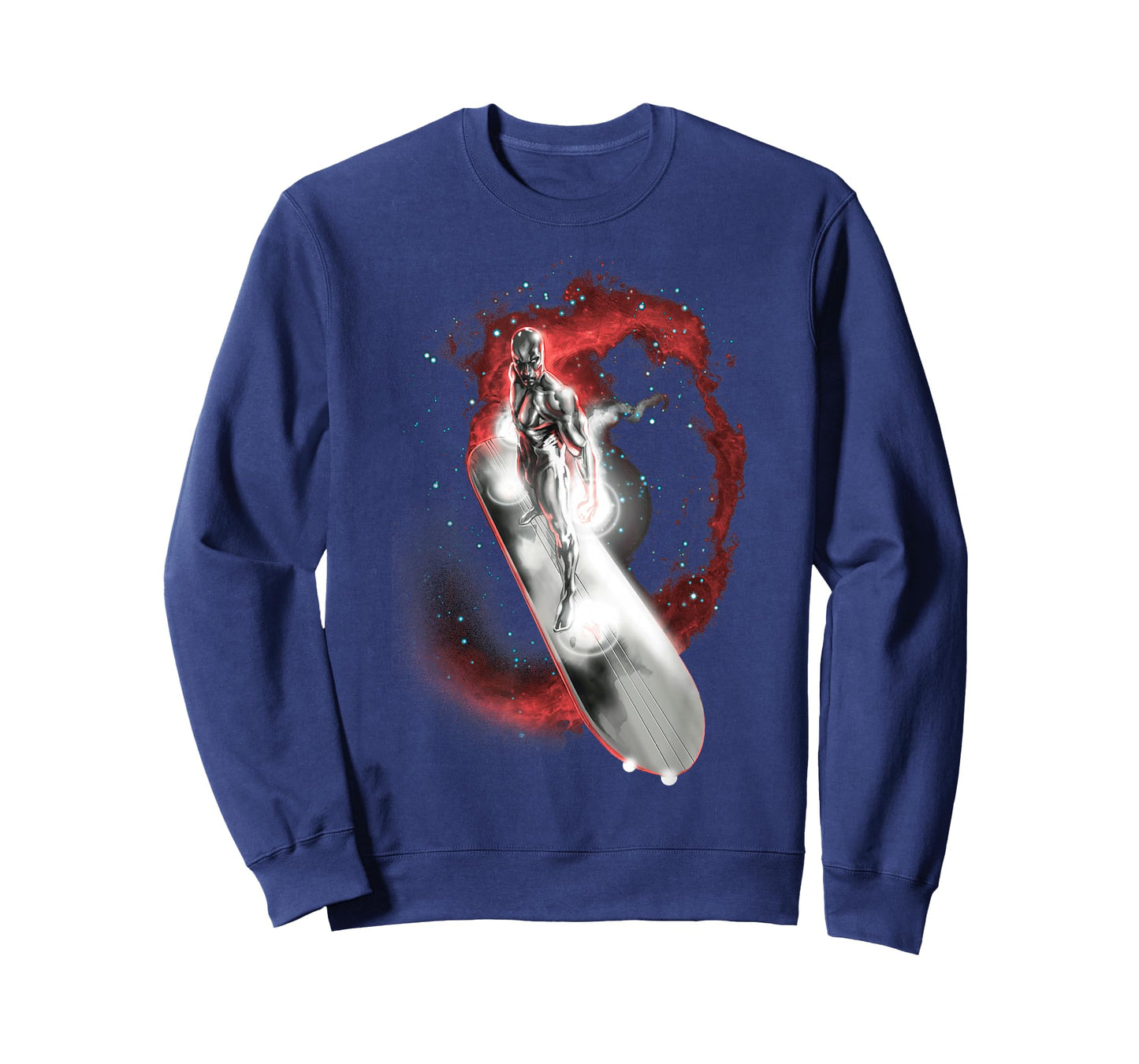 Marvel Fantastic Four Silver Surfer Epic Galaxy Portrait T-Shirt