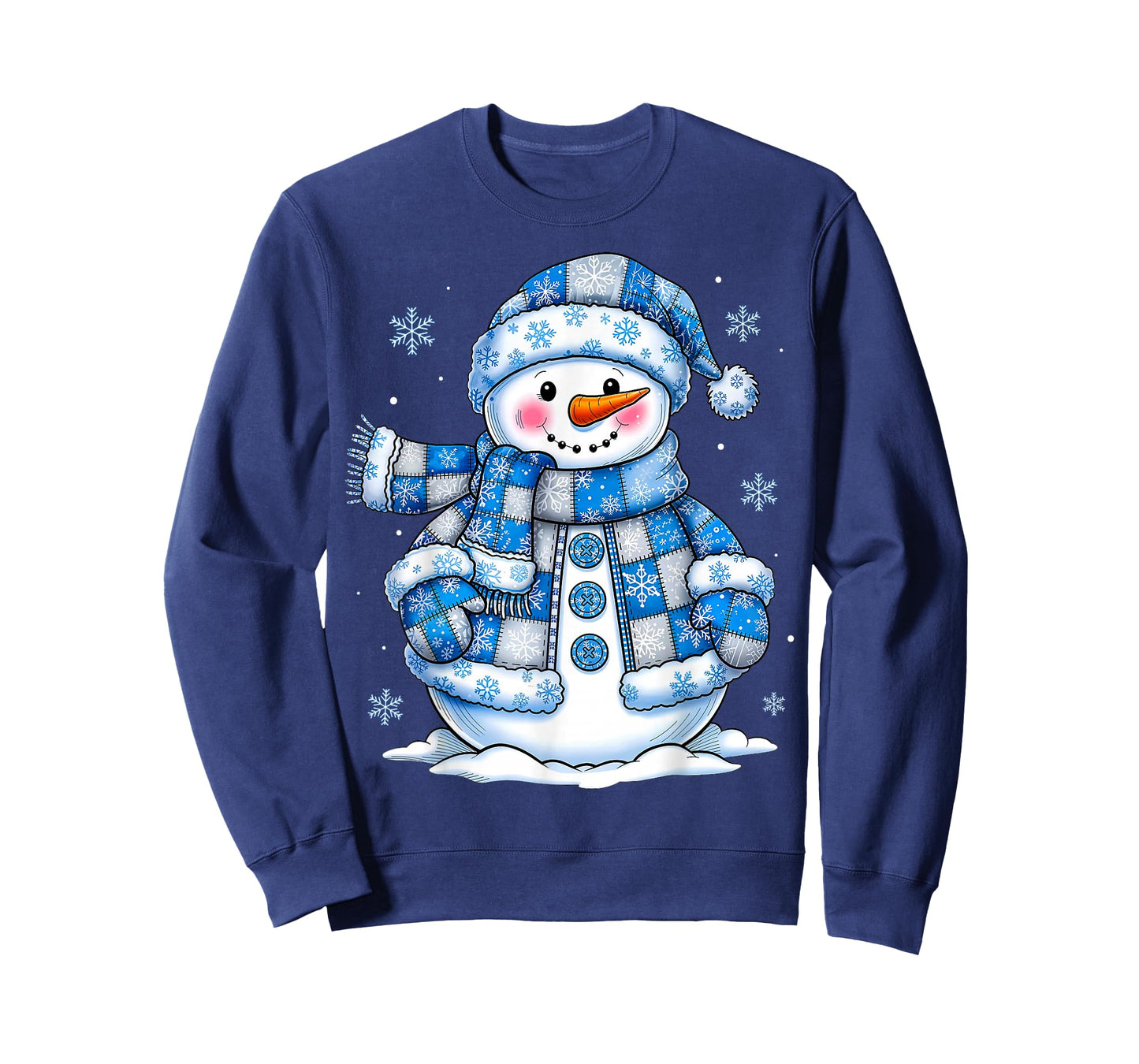 Snowman for Women Men Kids Grandkids Christmas T-Shirt