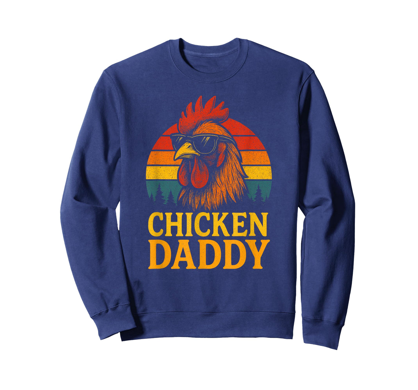 Chicken Daddy - Funny Poultry Farmer Retro T-Shirt
