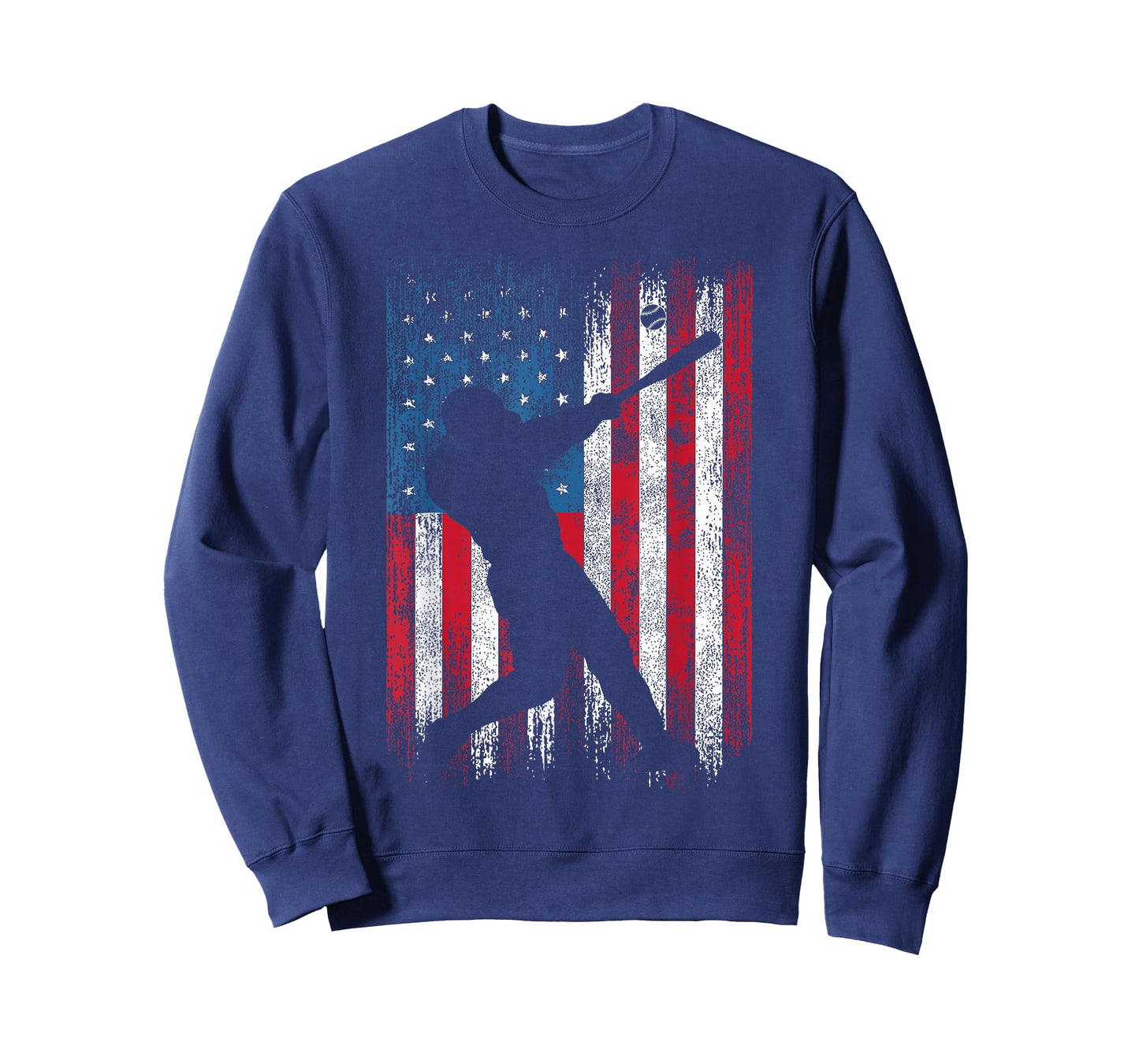 American Flag Baseball Team Vintage Men Boys Girls Toddler T-Shirt