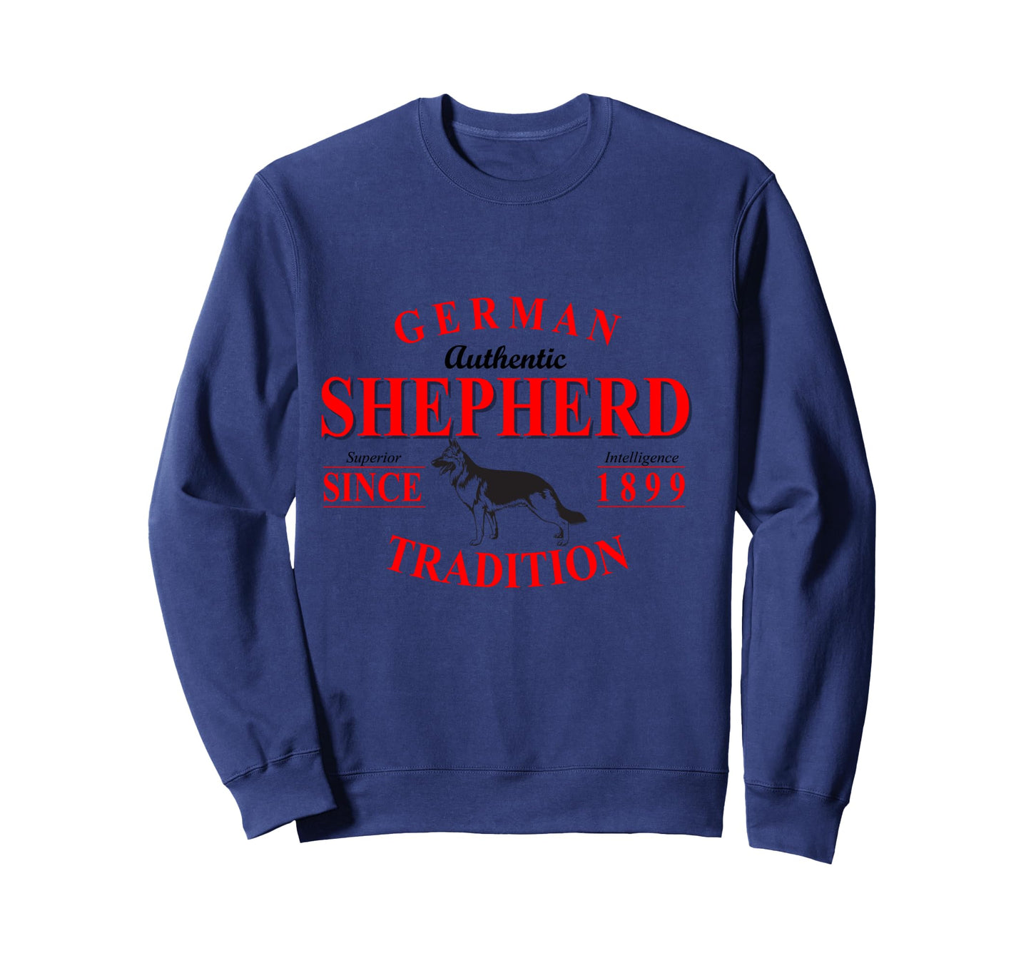 Authentic German Shepherd Tradition Pet Dog Owners Gift Long Sleeve T-Shirt