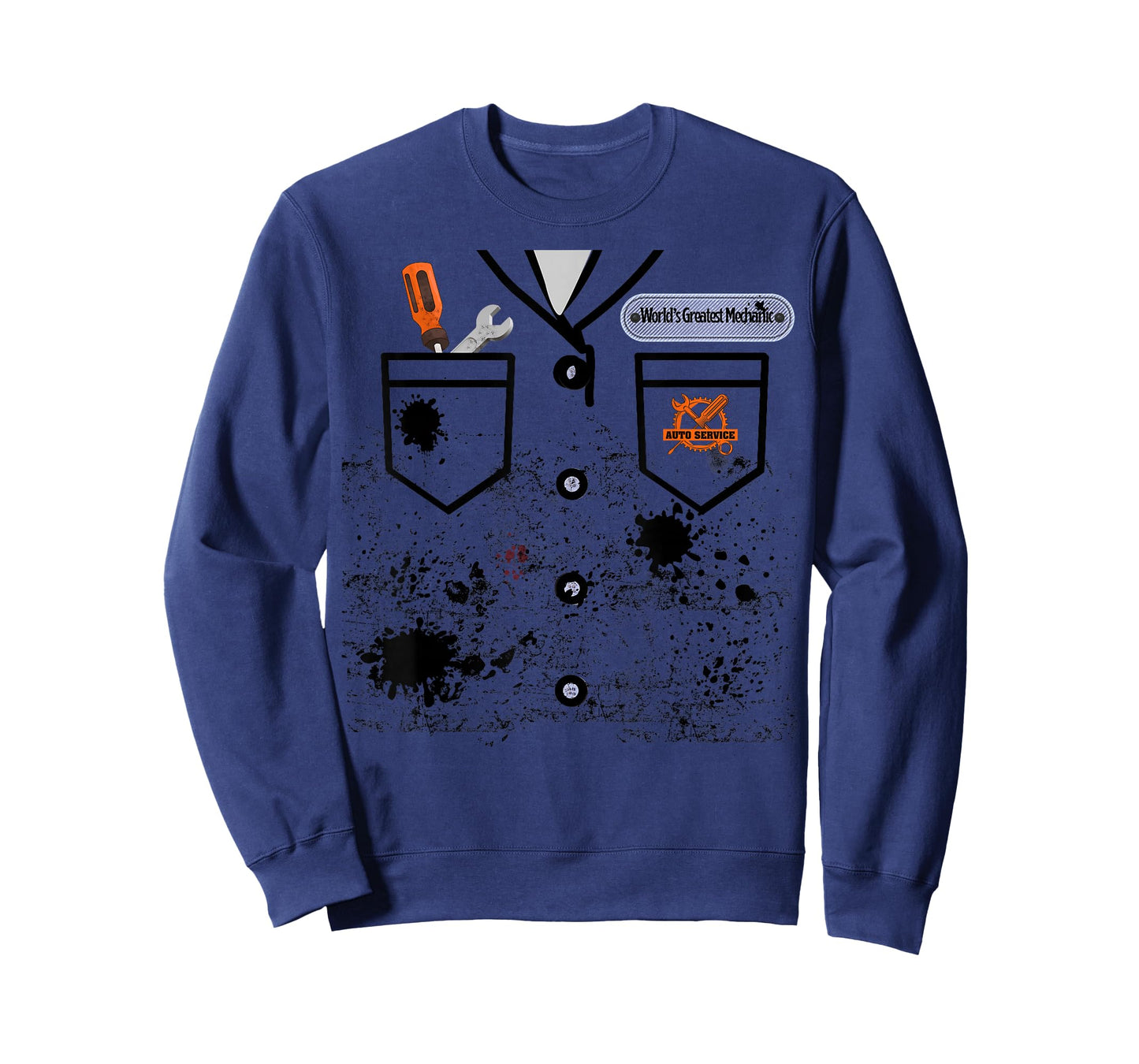 Auto Mechanic Costume Career Day T-Shirt