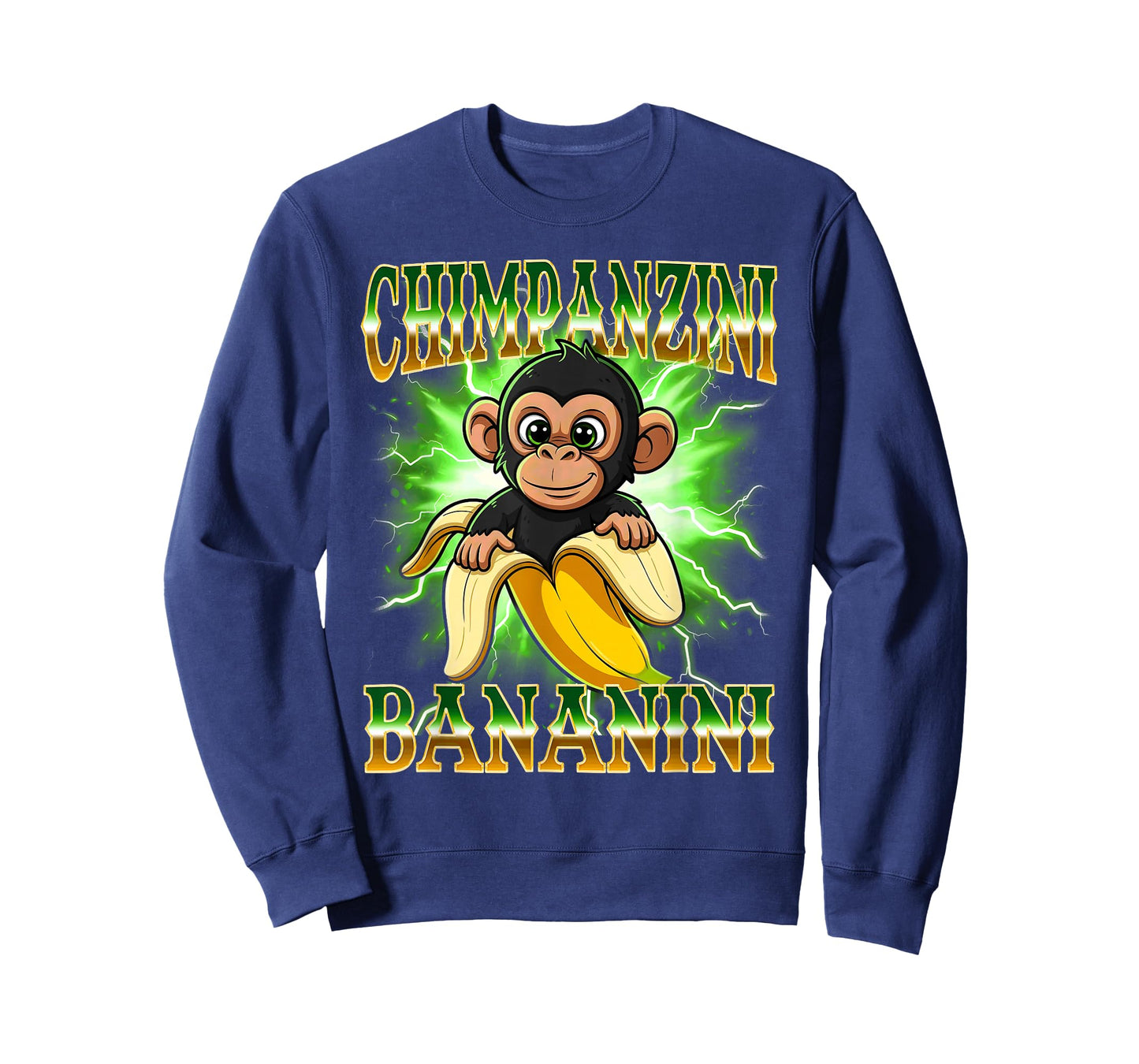 Shimpanzini Bananini Italian Brainrot Chimpanzee and Banana T-Shirt