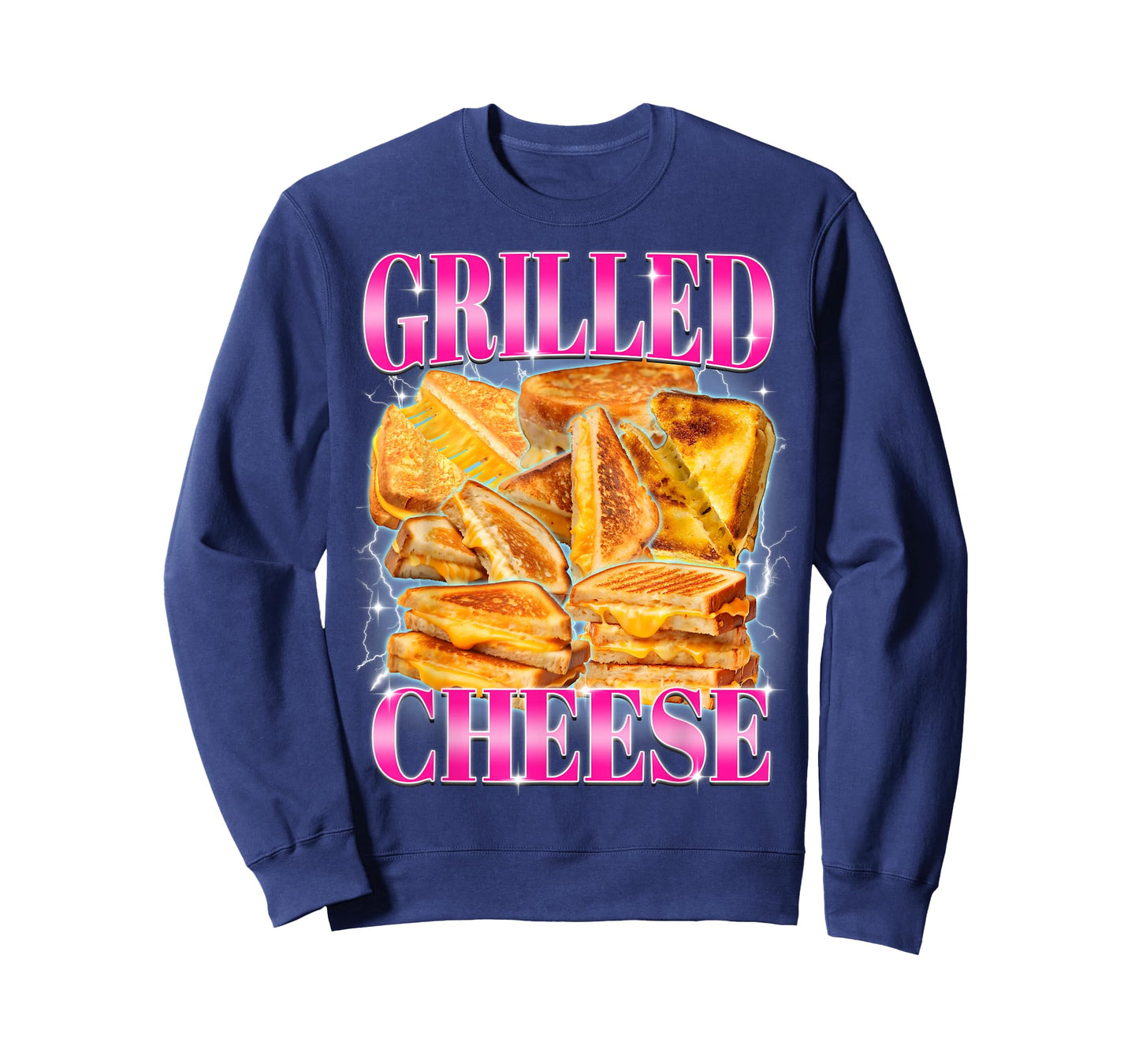 Funny Food Meme Grilled Cheese Sandwiches Food Lover T-Shirt